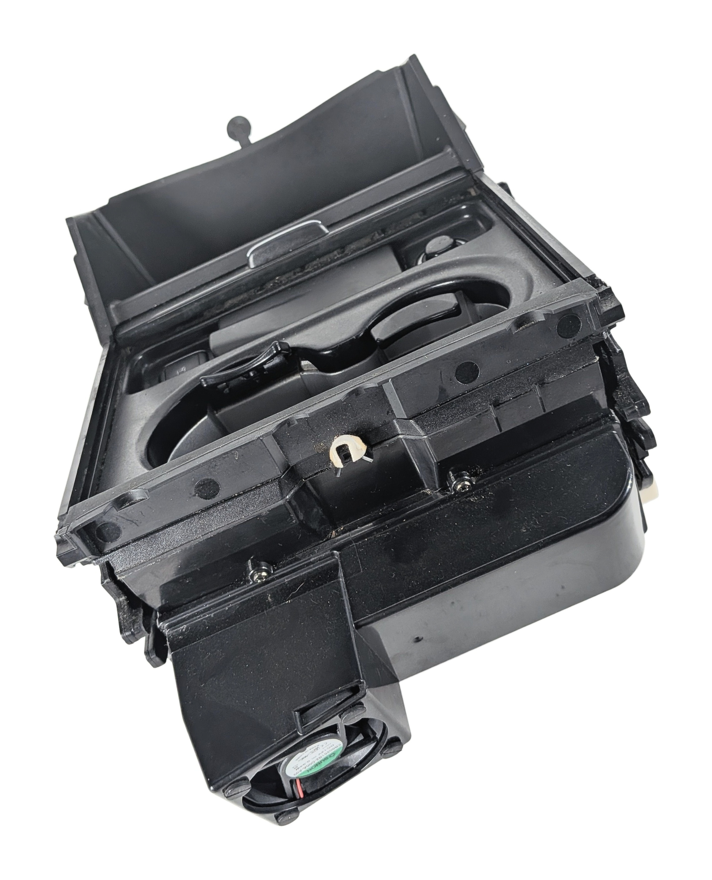 2015 MERCEDES GL550 (X166) FRONT CENTER CONSOLE HEATED COOLED CUP HOLDER TRAY — exact item pictured