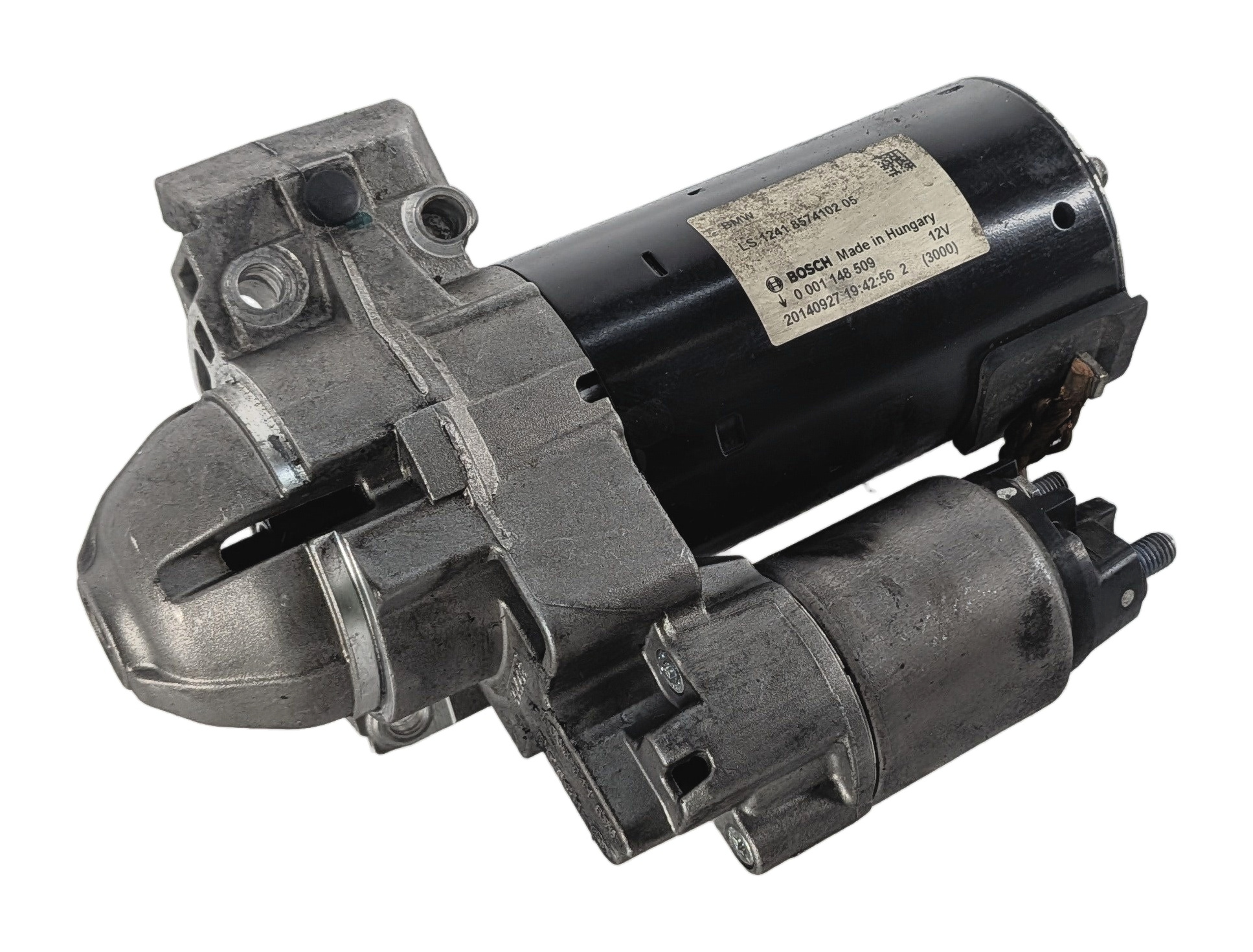 14-18 BMW 328D 535D 740D (F01 F02 F10 F30) 3.0L DIESEL ENGINE STARTER MOTOR — exact item pictured