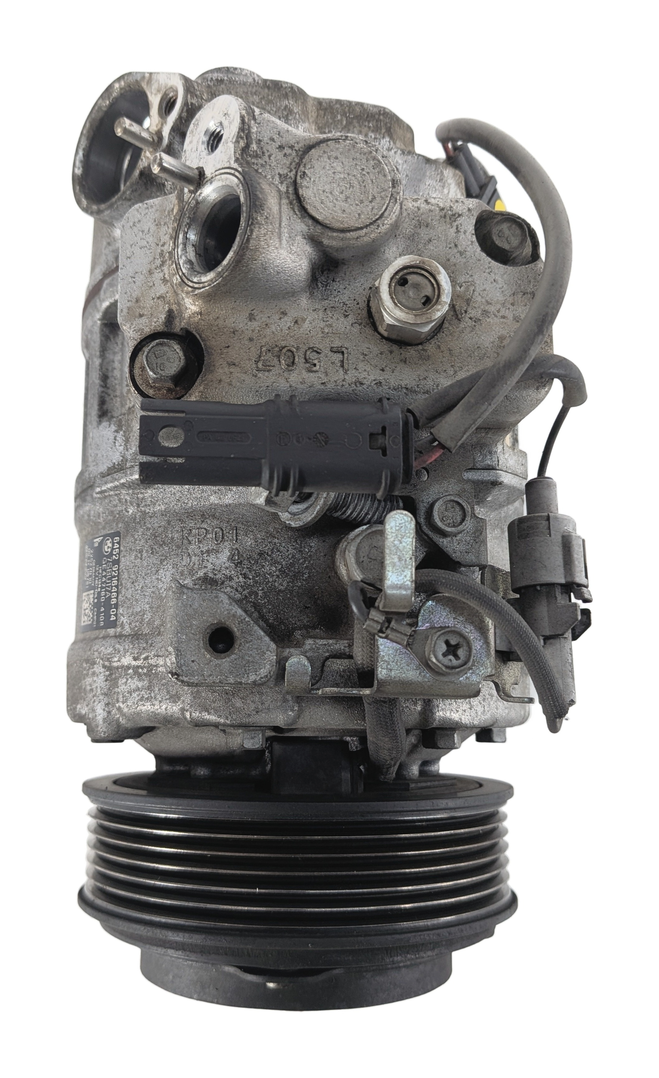 12-18 BMW 328i 428i 535i 740i X5 (F30 F31 F33 F01 F10 F15) A/C COMPRESSOR PUMP — exact item pictured