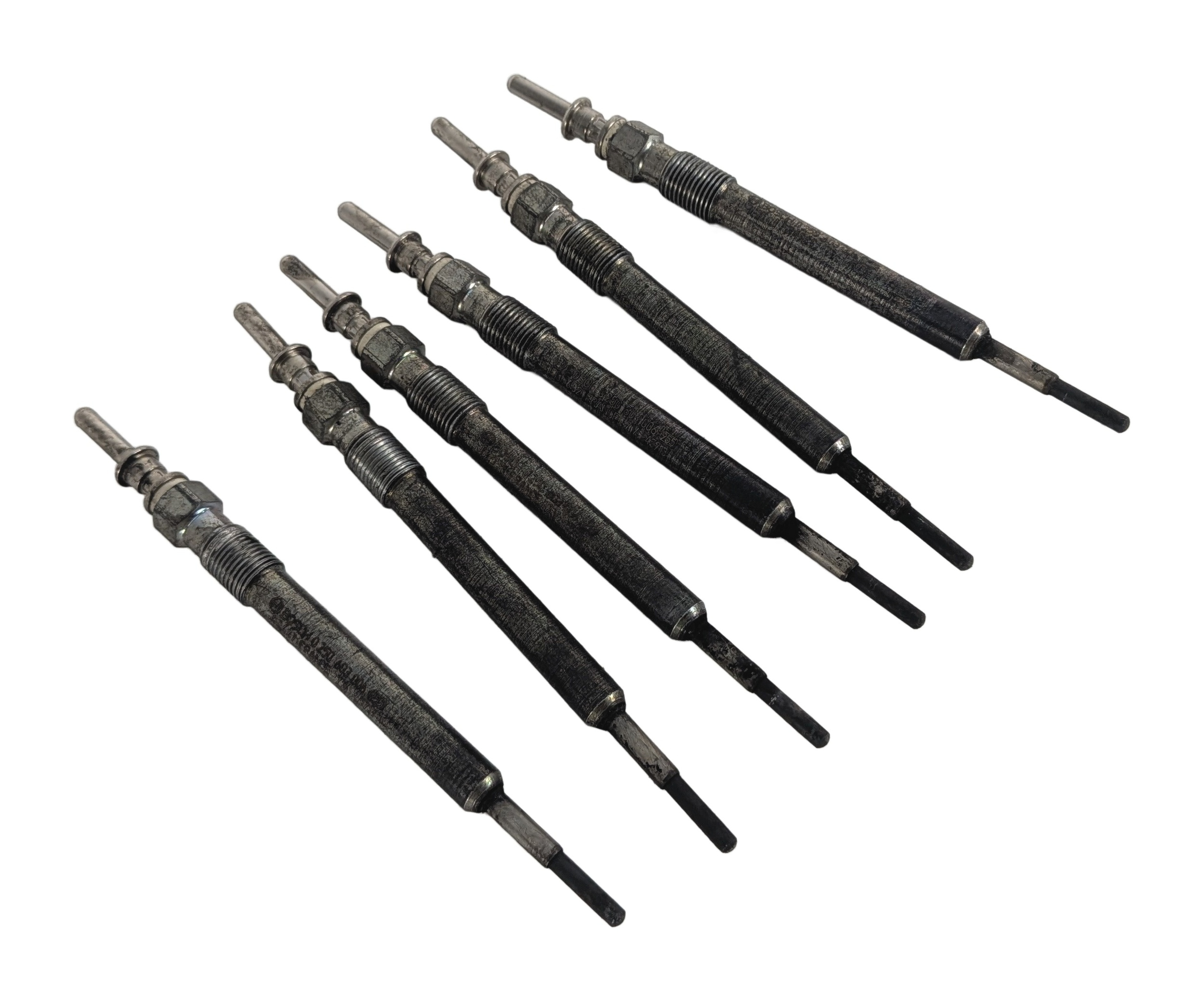 2015 BMW 535D (F10) 3.0L (N57) ENGINE DIESEL MOTOR GLOW PLUG HEATER SET/6 — exact item pictured
