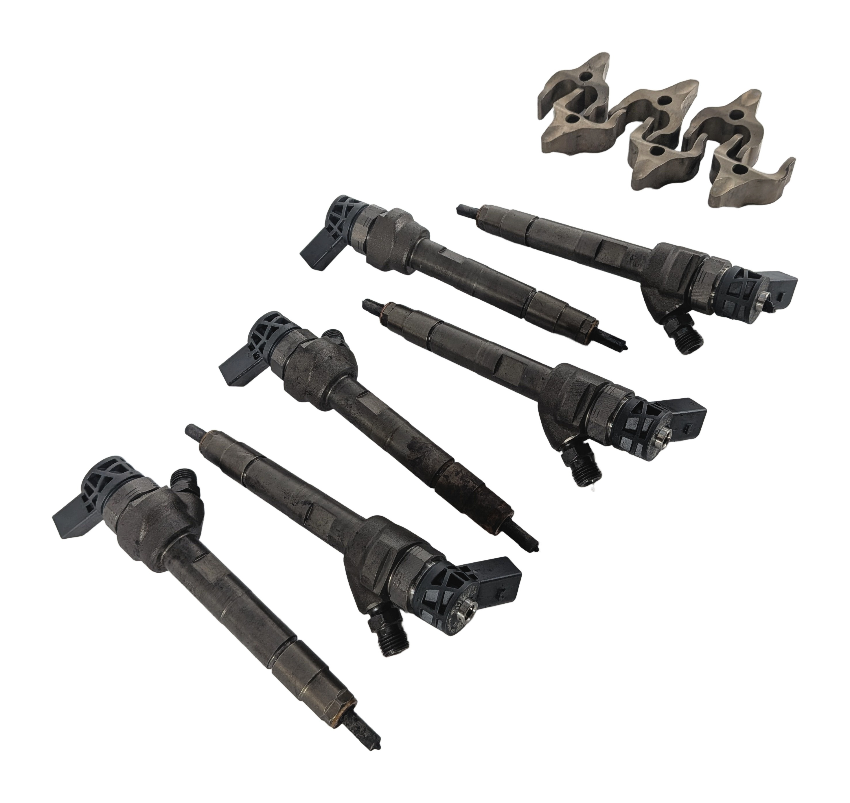 2014-2018 BMW 328i 535i 740i X5 - 2.0L / 3.0L DIESEL ENGINE FUEL INJECTOR SET 6 — exact item pictured