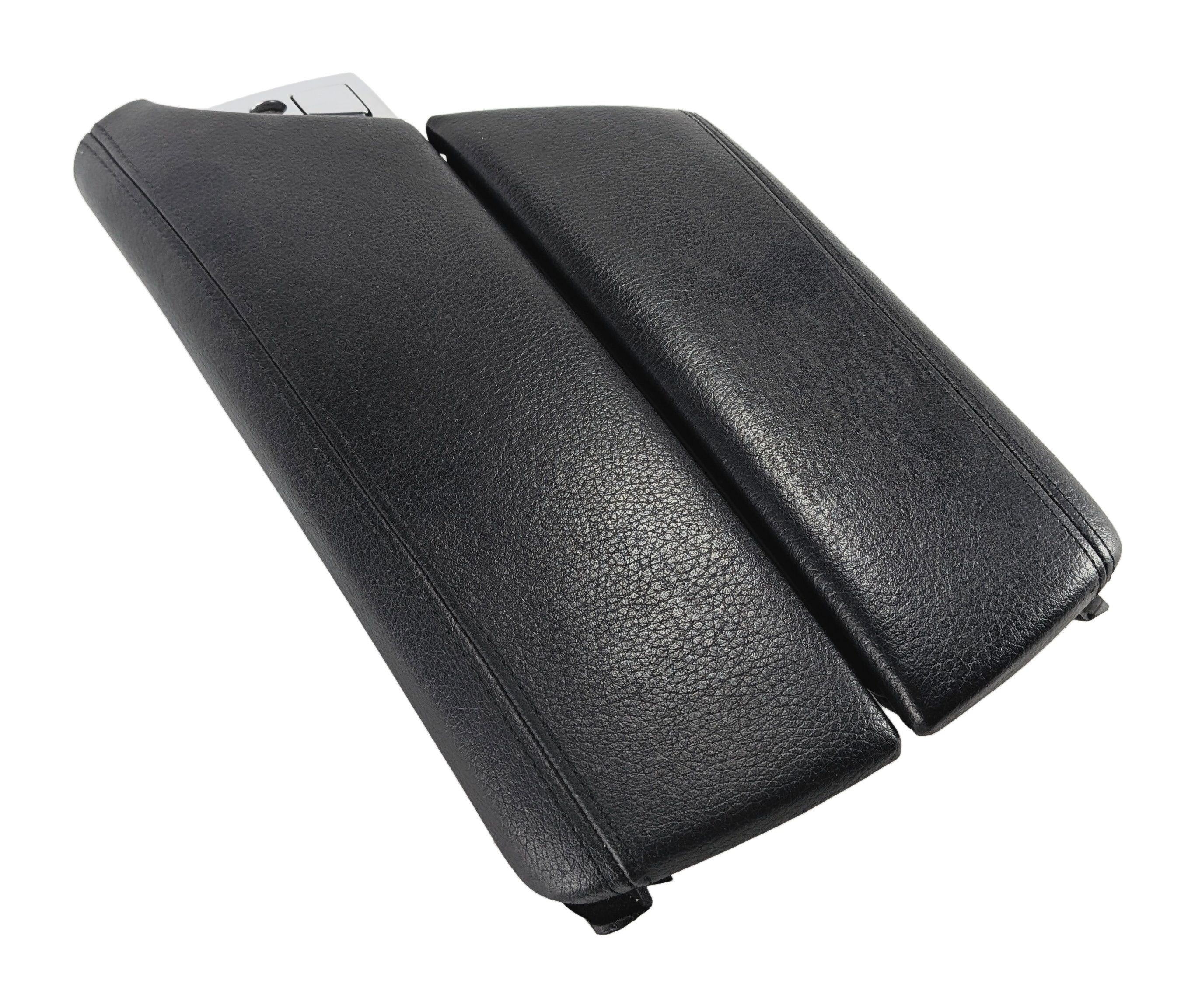 2012-2016 BMW 528i 535i 550i (F10) FRONT CENTER CONSOLE ARMREST LID (Black) — exact item pictured
