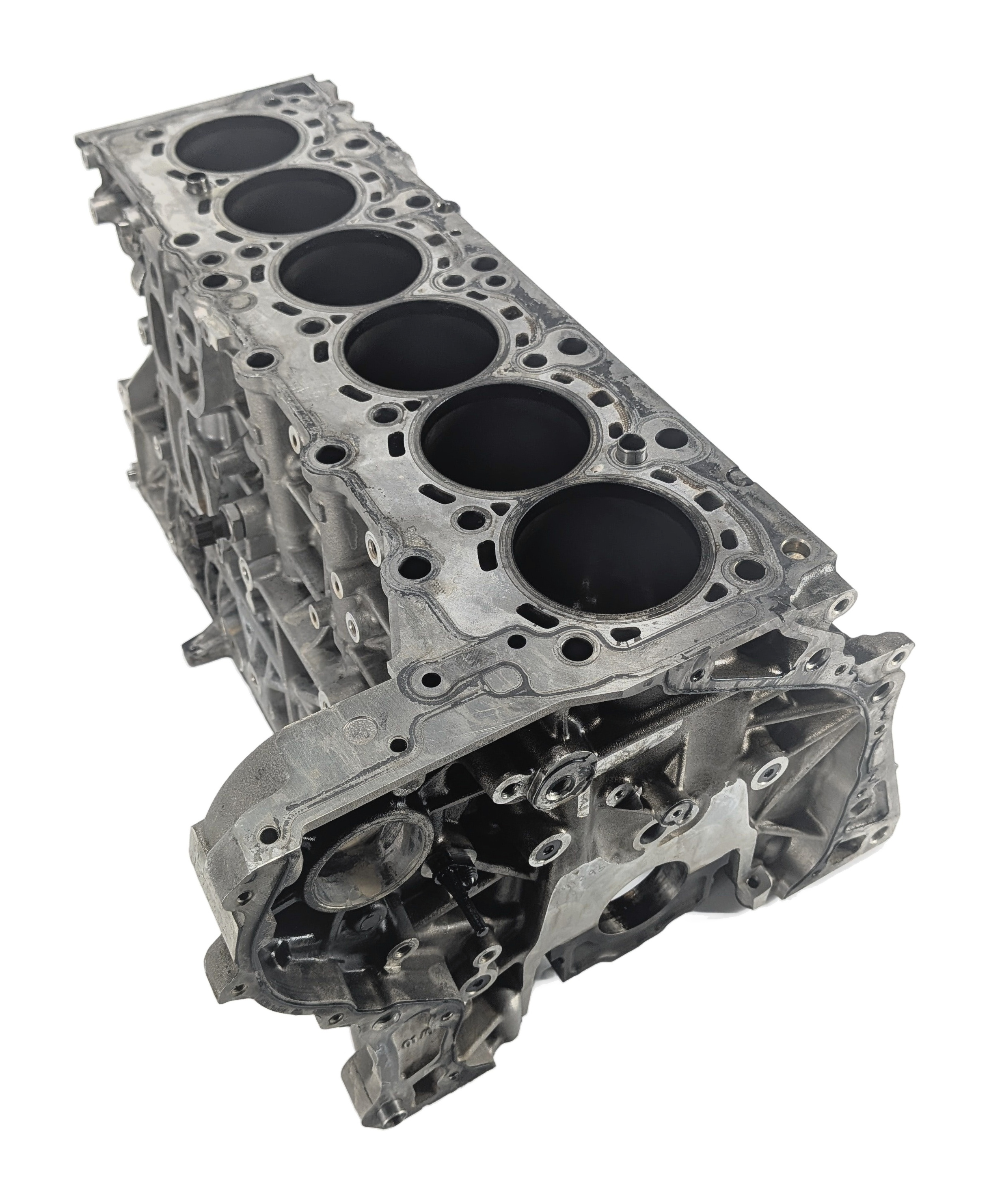 14-18 BMW 535i 740i X5 N57T 3.0L TURBO DIESEL ENGINE CYLINDER BLOCK — exact item pictured