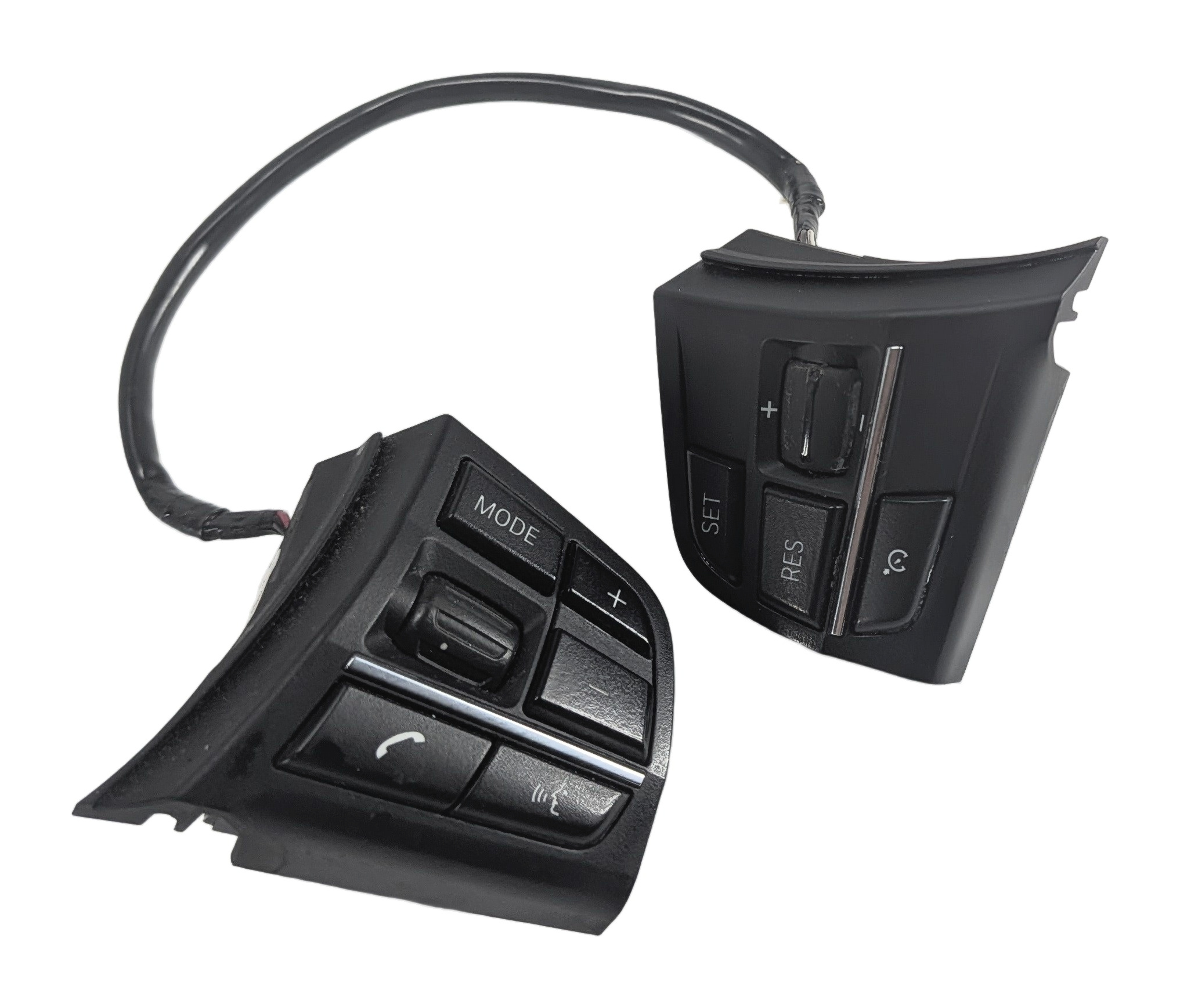 2015 BMW 535D F10 STEERING WHEEL MULTIFUNCTION MEDIA CRUISE CONTROL SWITCH SET/2 — exact item pictured