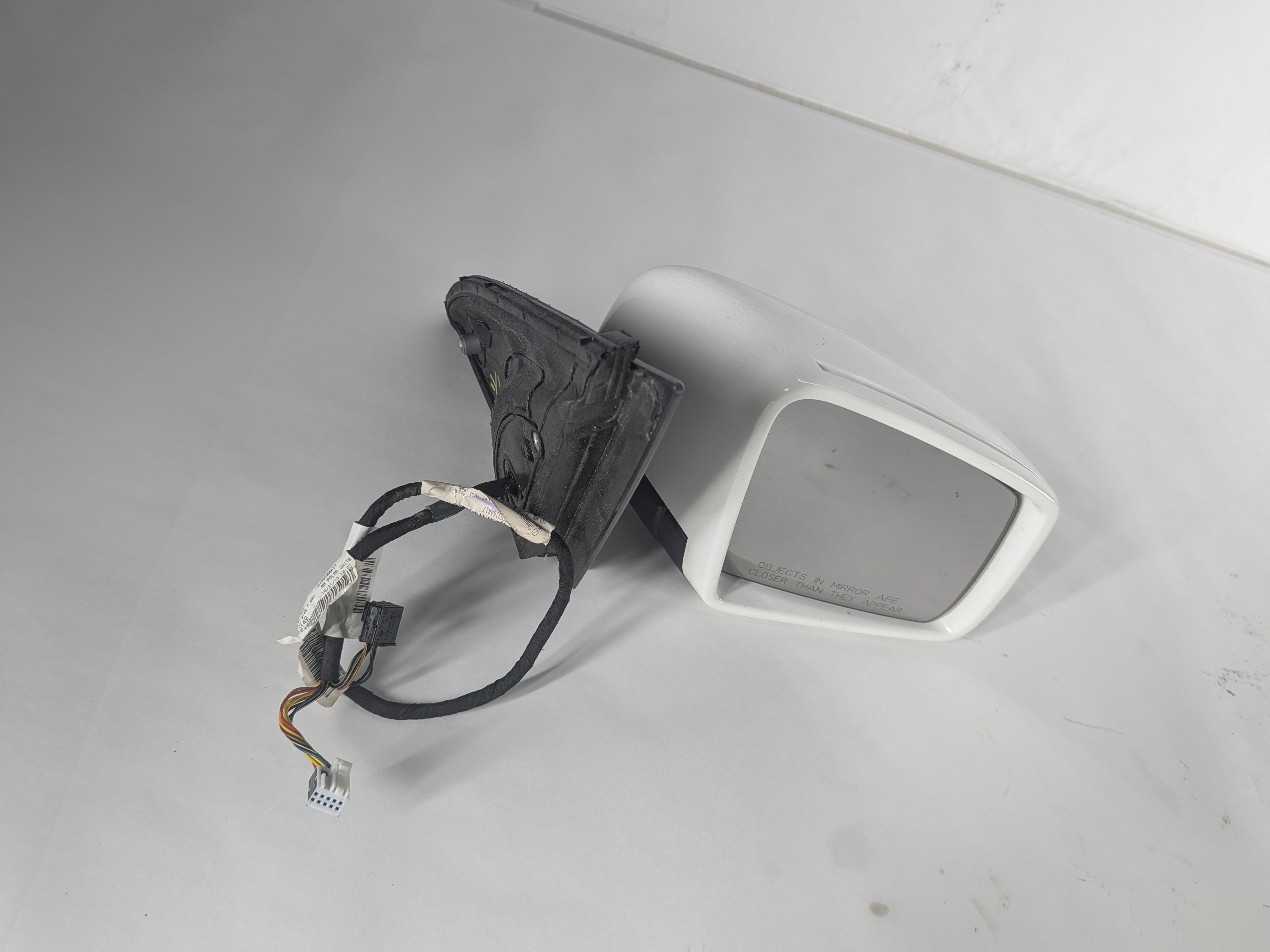 12-16 MERCEDES GL350 GL550 ML350 ML550 (W166 X166) RIGHT P-FOLD MIRROR (White) — exact item pictured