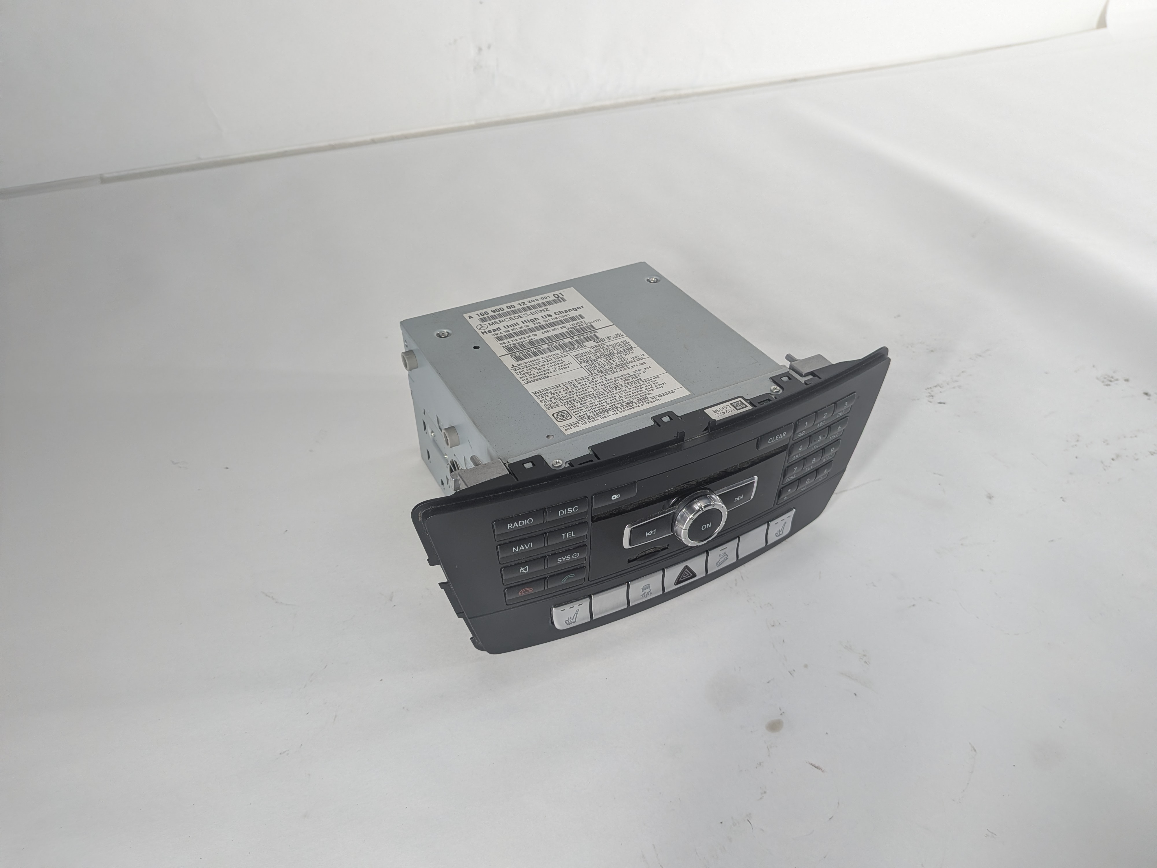 13-15 MERCEDES GL ML (W166 X166) AM/FM CD SD HDD RADIO STEREO RECEIVER PLAYER — exact item pictured