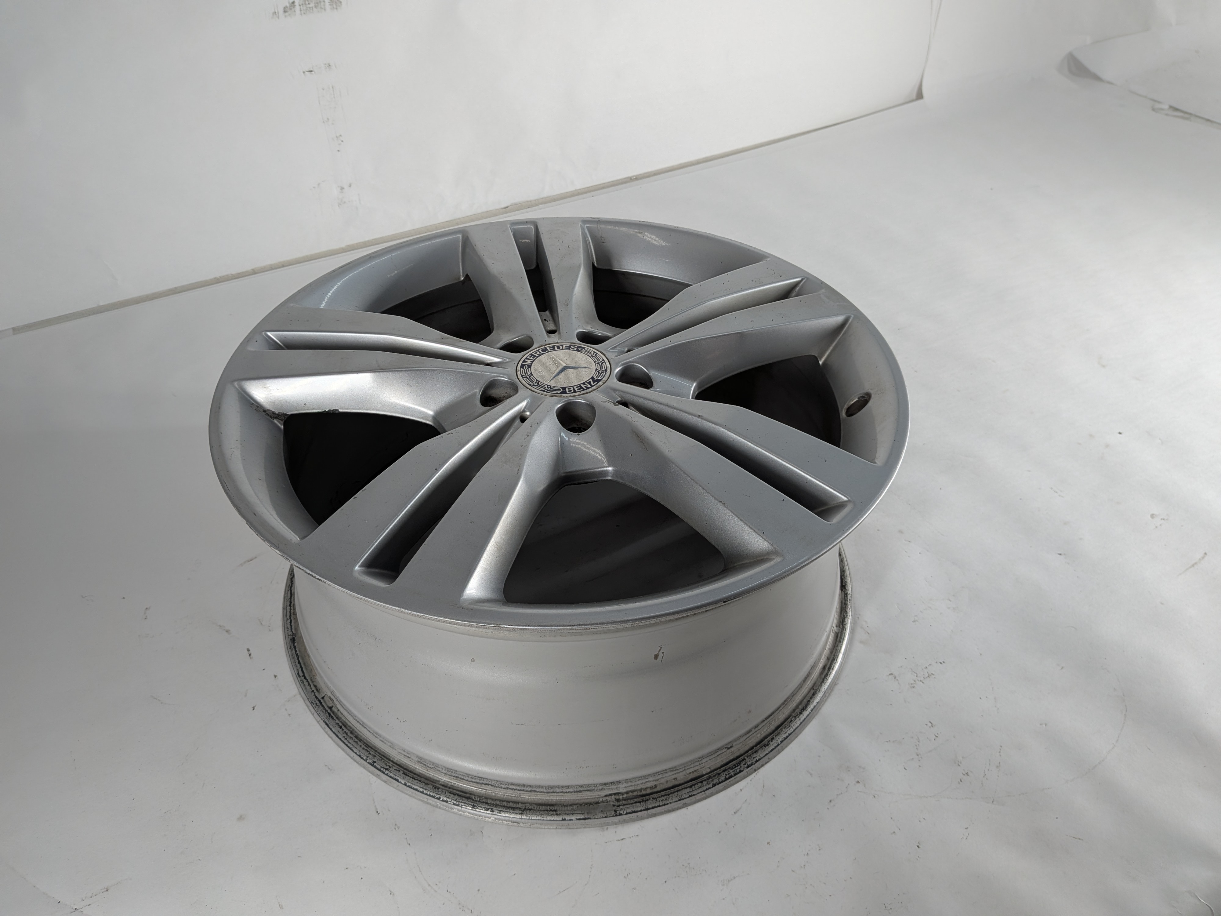 2012-2014 MERCEDES ML350 (W166) 19x8 5 DOUBLE SPOKE ALUMINUM ALLOY WHEEL RIM — exact item pictured