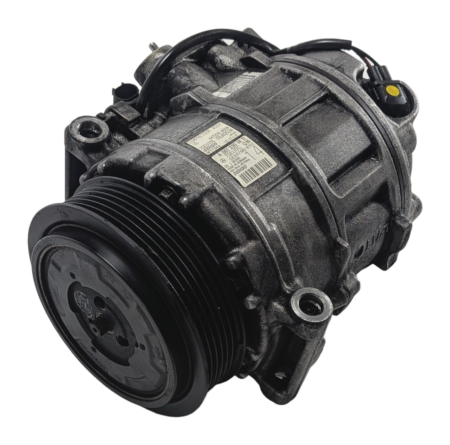 03-09 MERCEDES E320 E350 E500 E550 E55 CLS500 CLS550 (W211 W219) A/C COMPRESSOR — exact item pictured