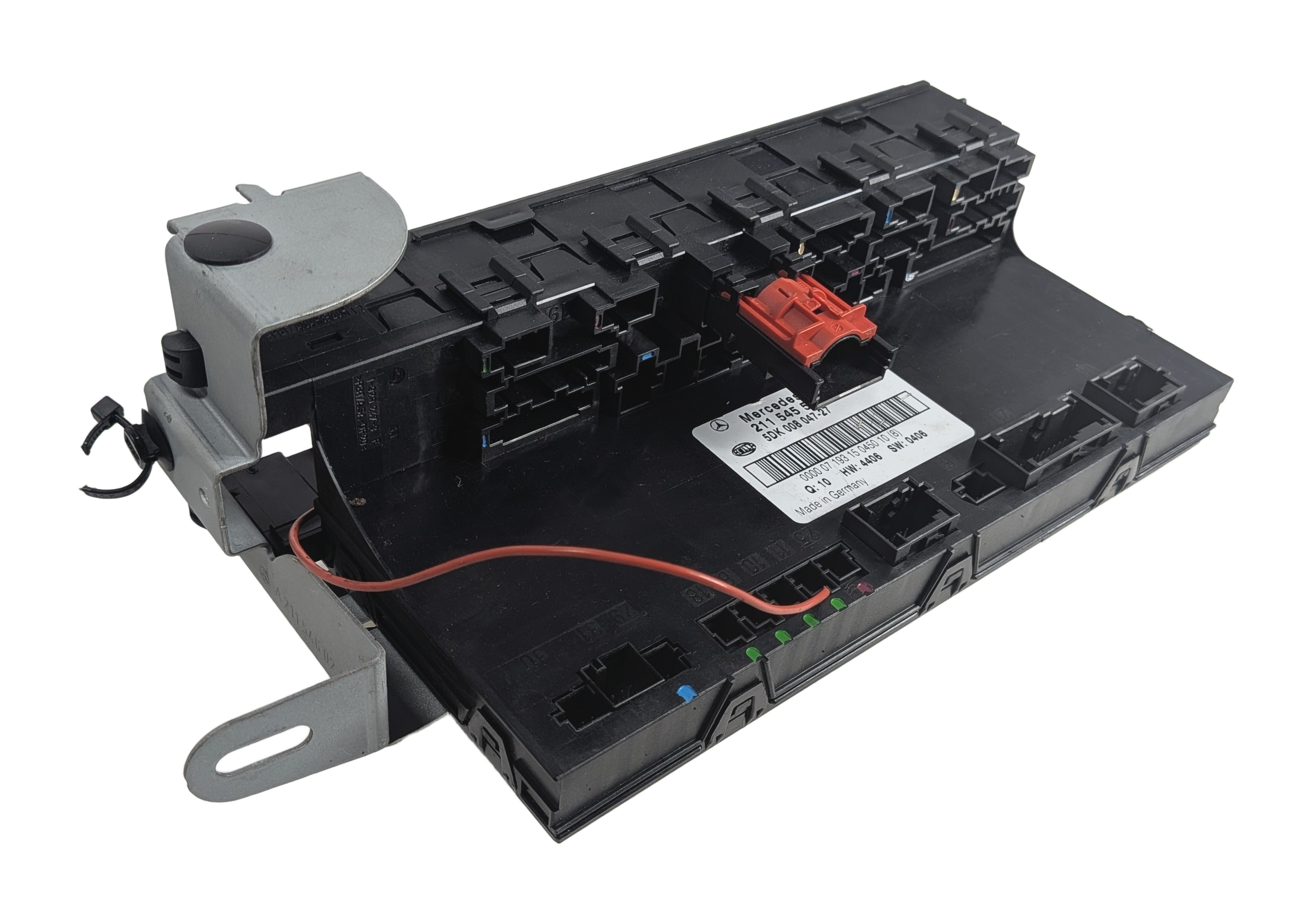 2008 MERCEDES CLS550 (W219) 5.5L REAR SAM MODULE FUSE BOX RELAY CARRIER — exact item pictured