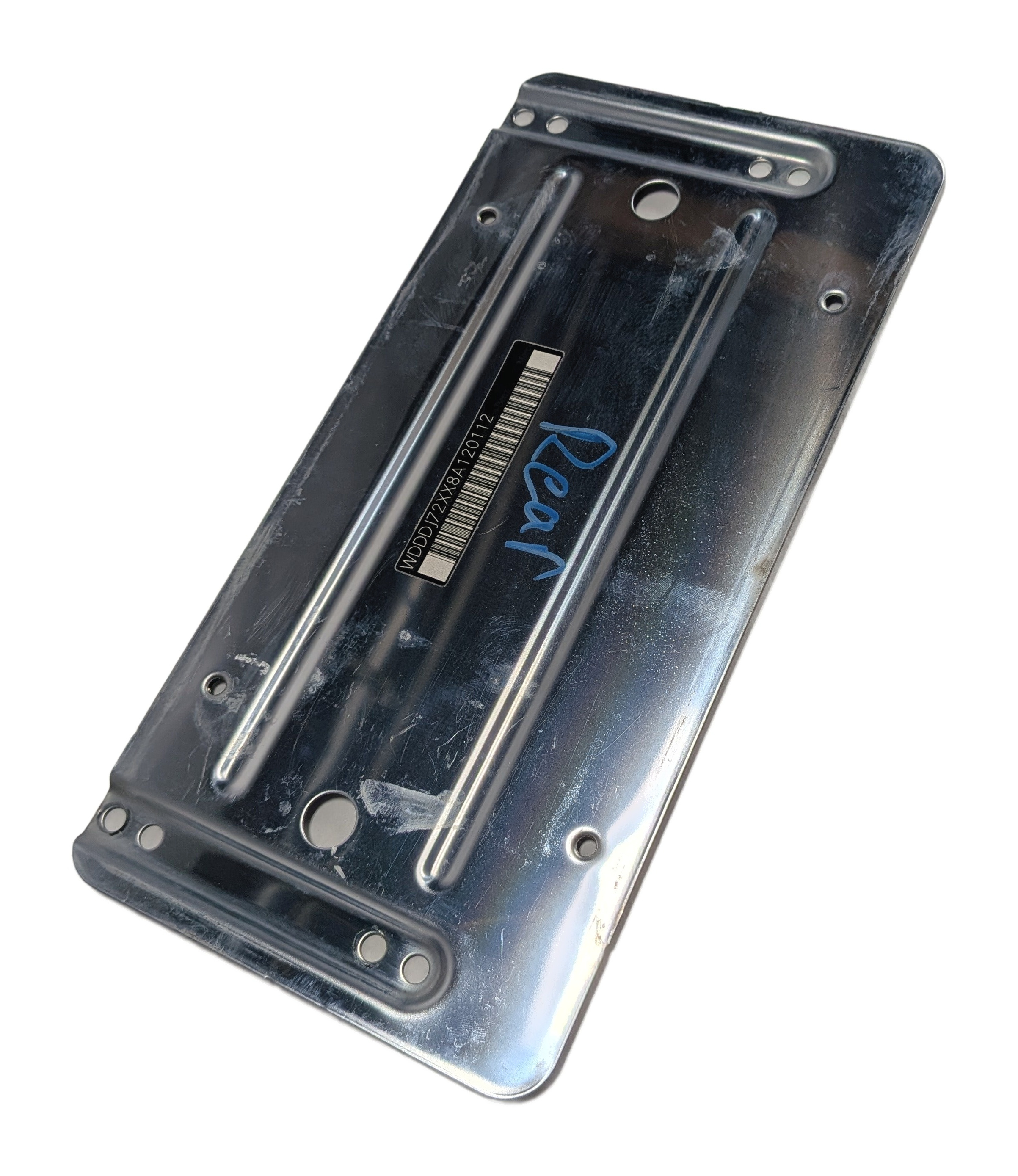 2008 MERCEDES CLS550 (W219) REAR LICENSE PLATE BRACKET HOLDER MOUNT TAG — exact item pictured
