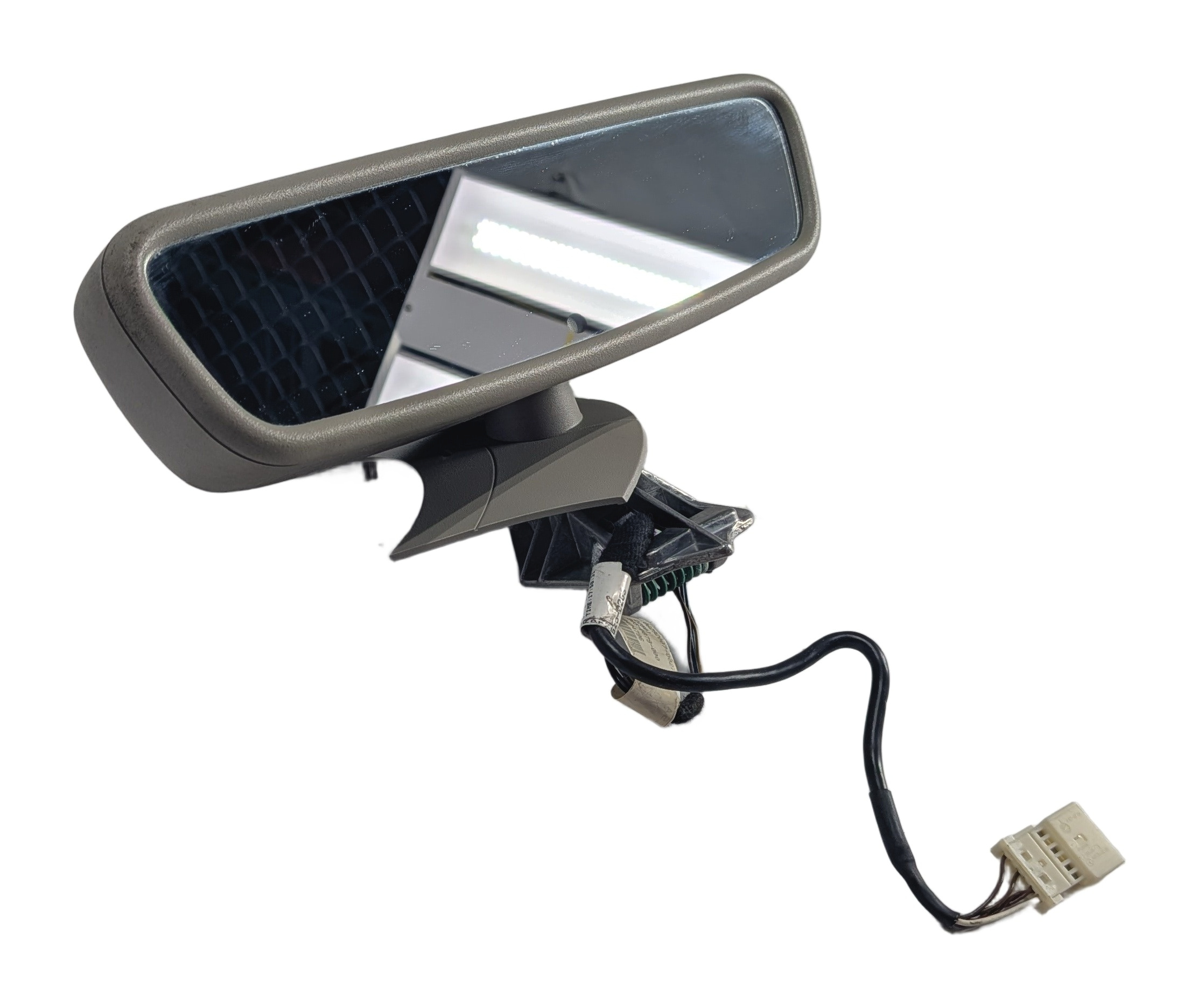 2008 MERCEDES CLS550 (W219) REAR VIEW MIRROR AUTO DIM DIMMING HOMELINK (Grey) — exact item pictured