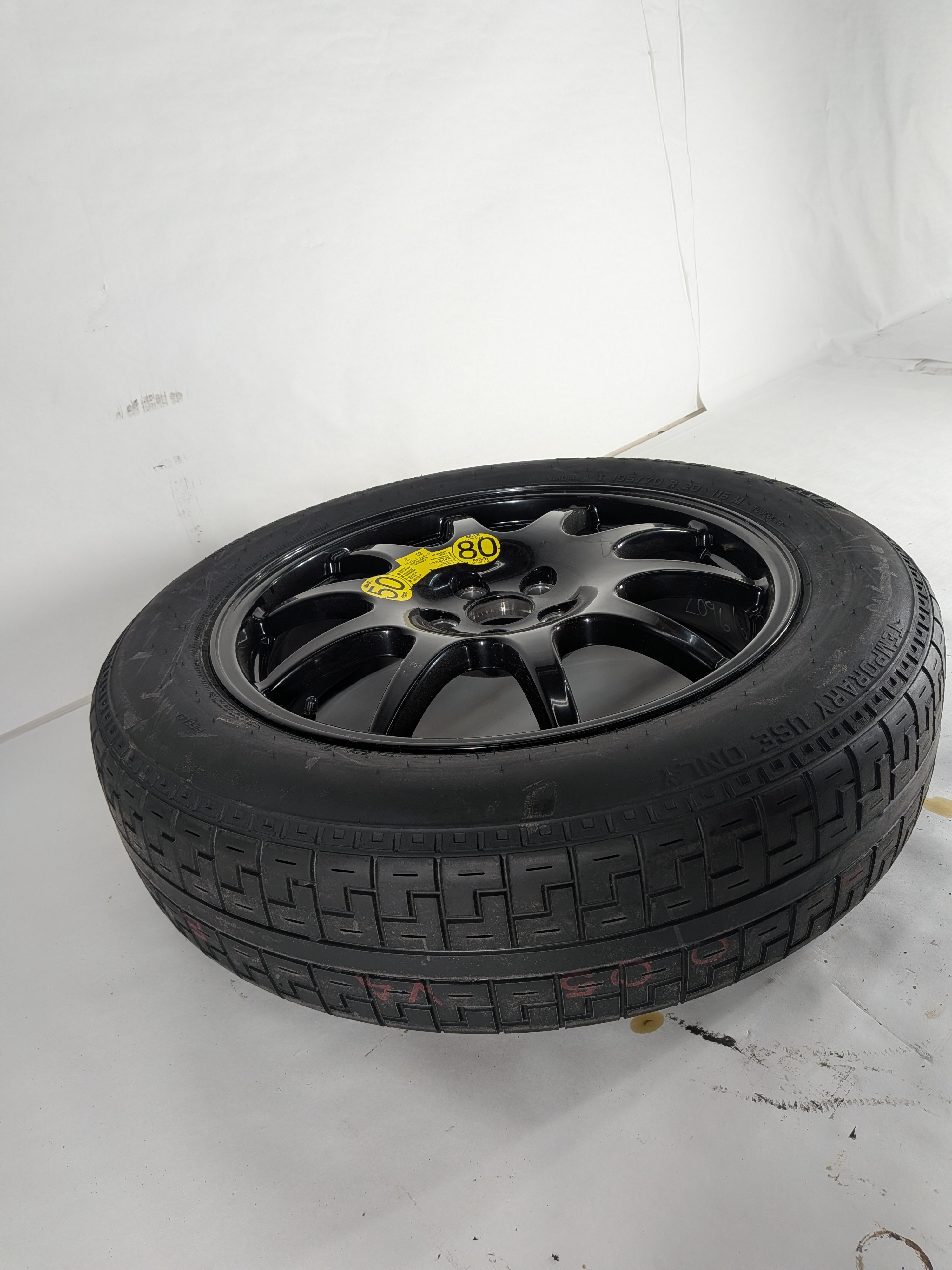 2013-2021 DISCOVERY RANGE ROVER SPORT (L405 L462 L494) 20x6 SPARE TIRE WHEEL RIM — exact item pictured