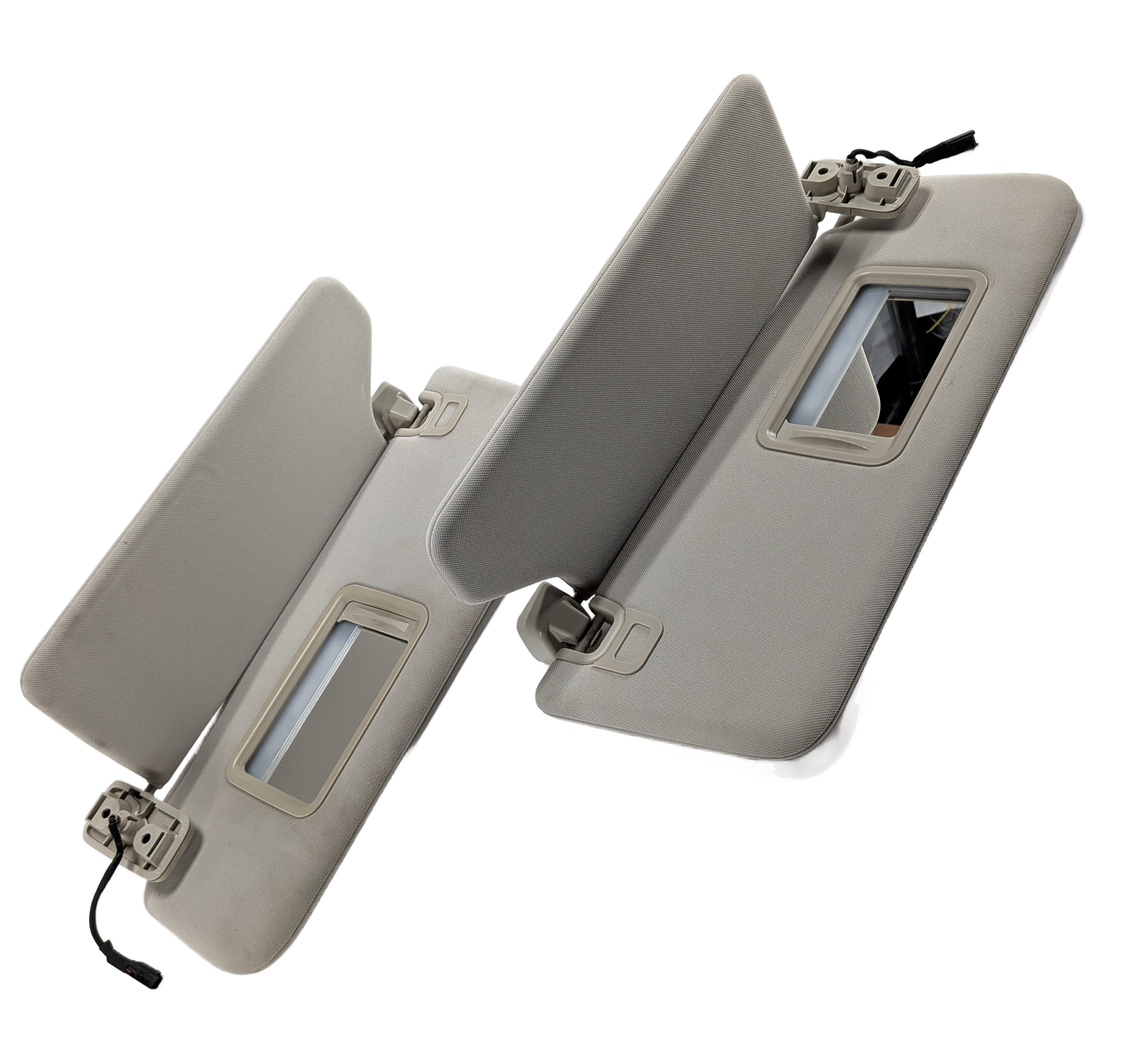 13-20 RANGE ROVER SPORT (L405 L494) FRONT LEFT & RIGHT SUNVISOR SET (GRAY) — exact item pictured