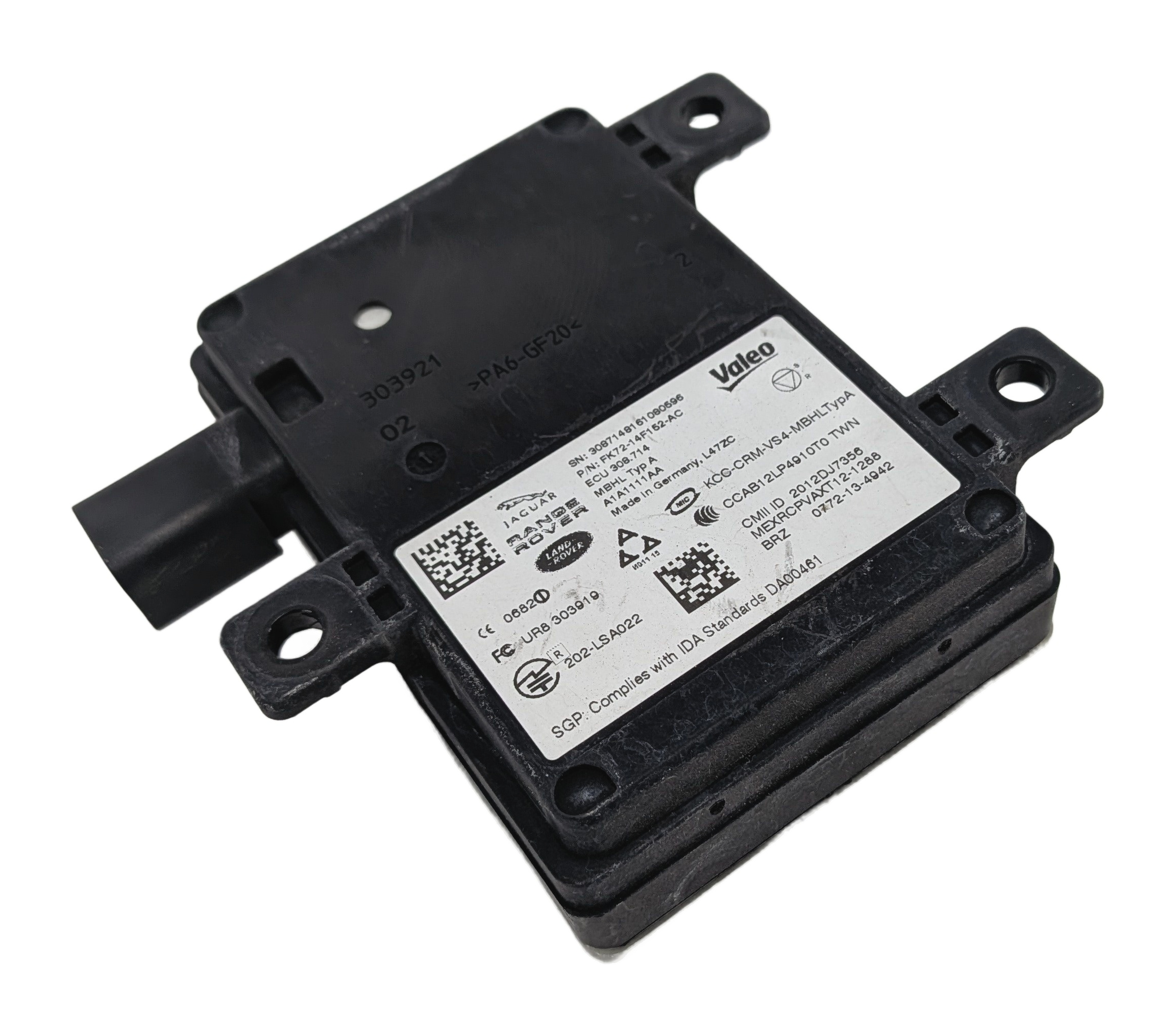 15-17 RANGE ROVER SPORT EVOQUE (L494 L538) REAR BLIND SPOT RADAR SENSOR MODULE — exact item pictured