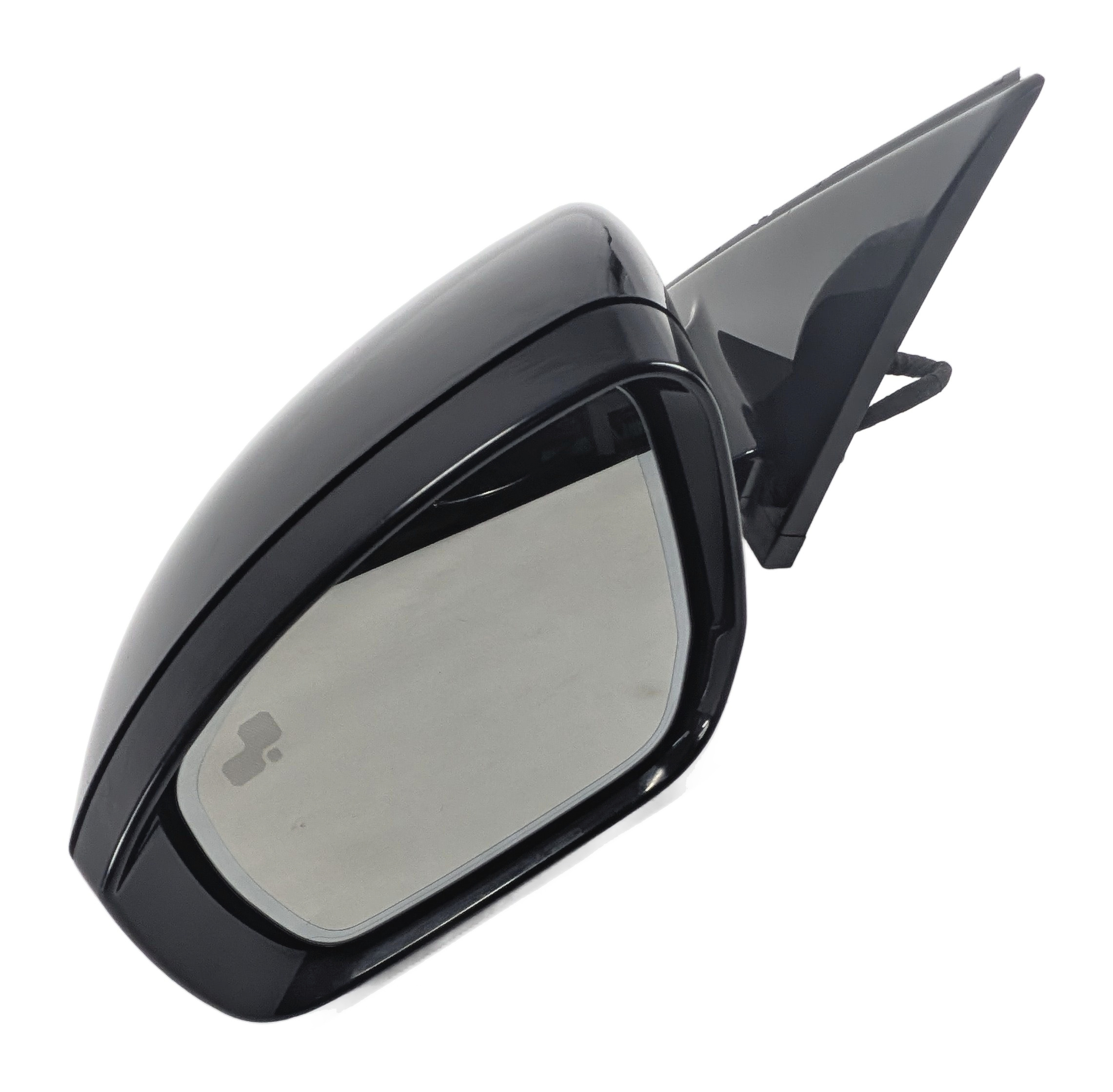 16-22 ROVER SPORT L494 LEFT PFOLD AUTODIM BLIND SPOT DOOR MIRROR (Black) — exact item pictured