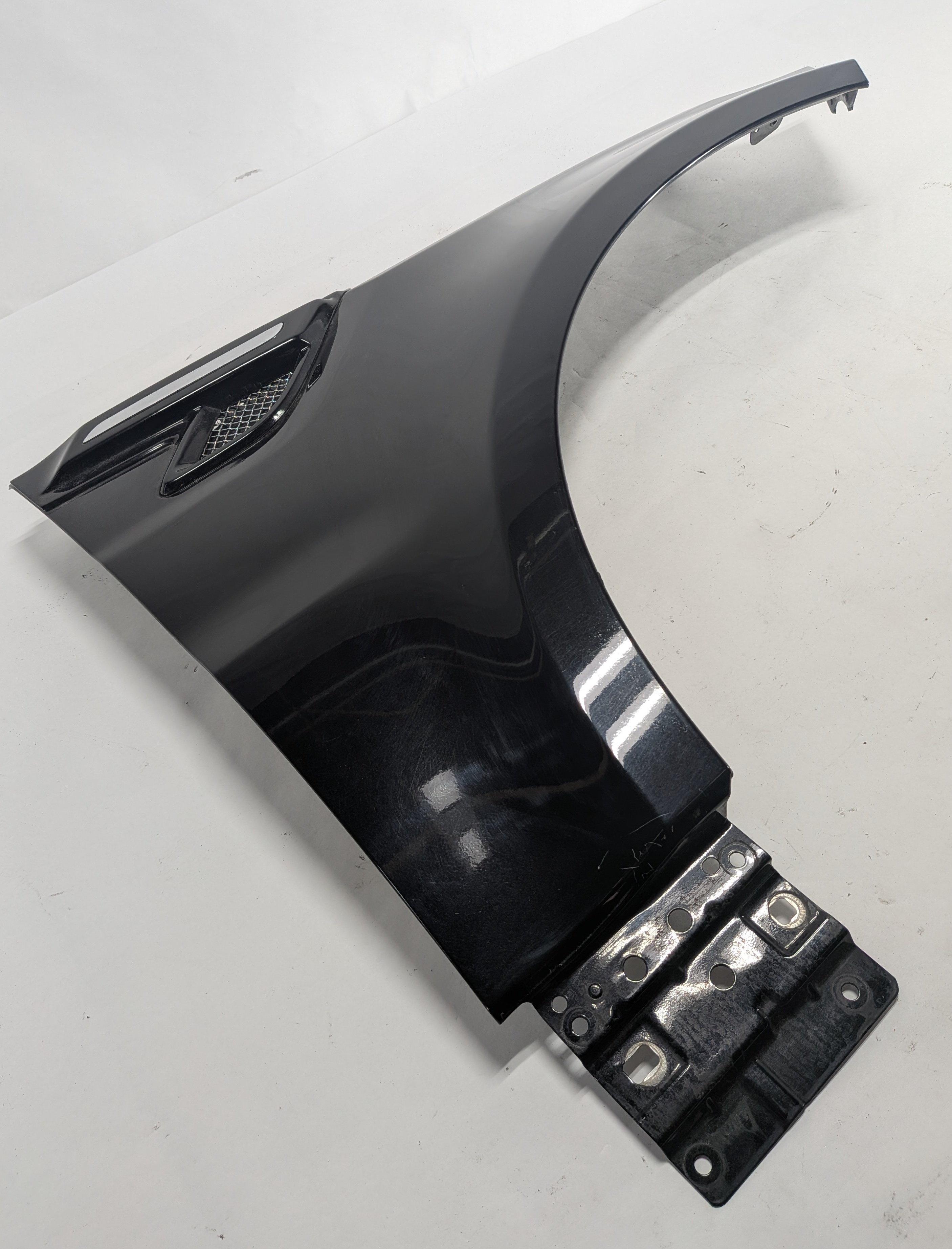 14-17 RANGE ROVER SPORT L494 FRONT RIGHT PASSENGER FENDER w/GRILLE (Black) — exact item pictured