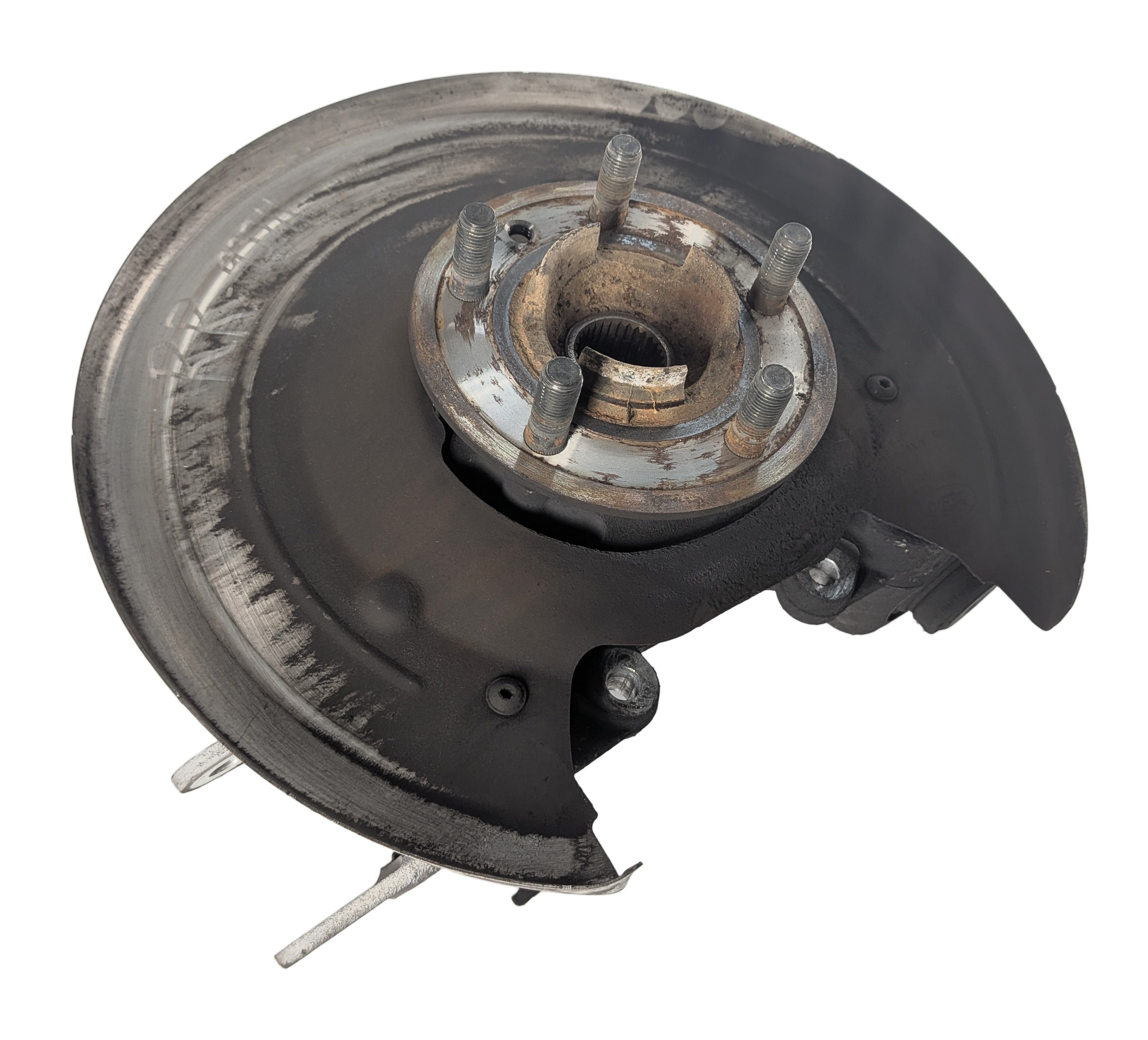 14-17 RANGE ROVER SPORT (L494) REAR RIGHT PASSENGER SPINDLE KNUCKLE WHEEL HUB — exact item pictured