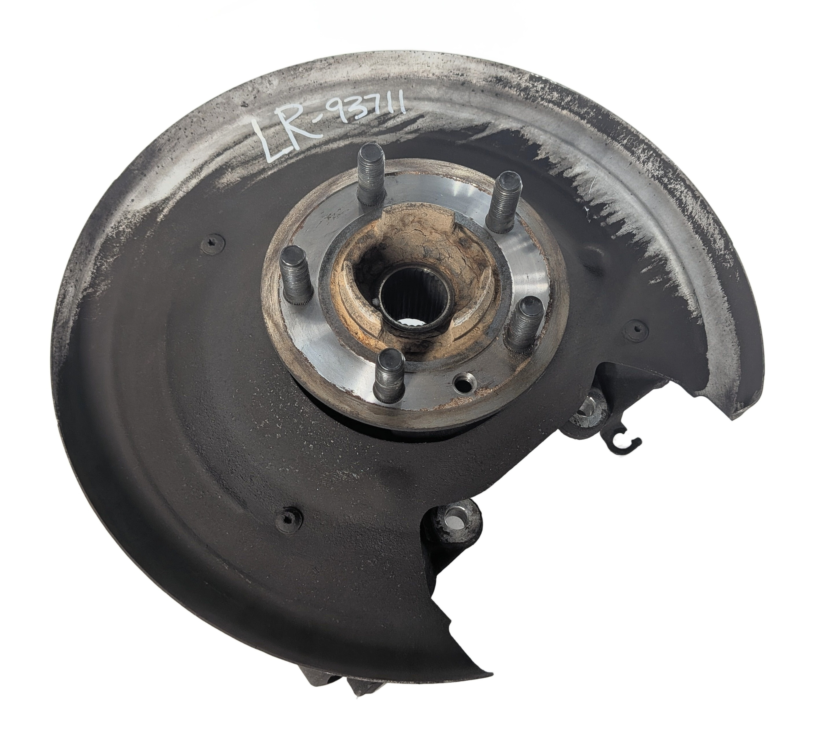 2014-2017 RANGE ROVER SPORT (L494) REAR LEFT DRIVER SPINDLE KNUCKLE WHEEL HUB — exact item pictured