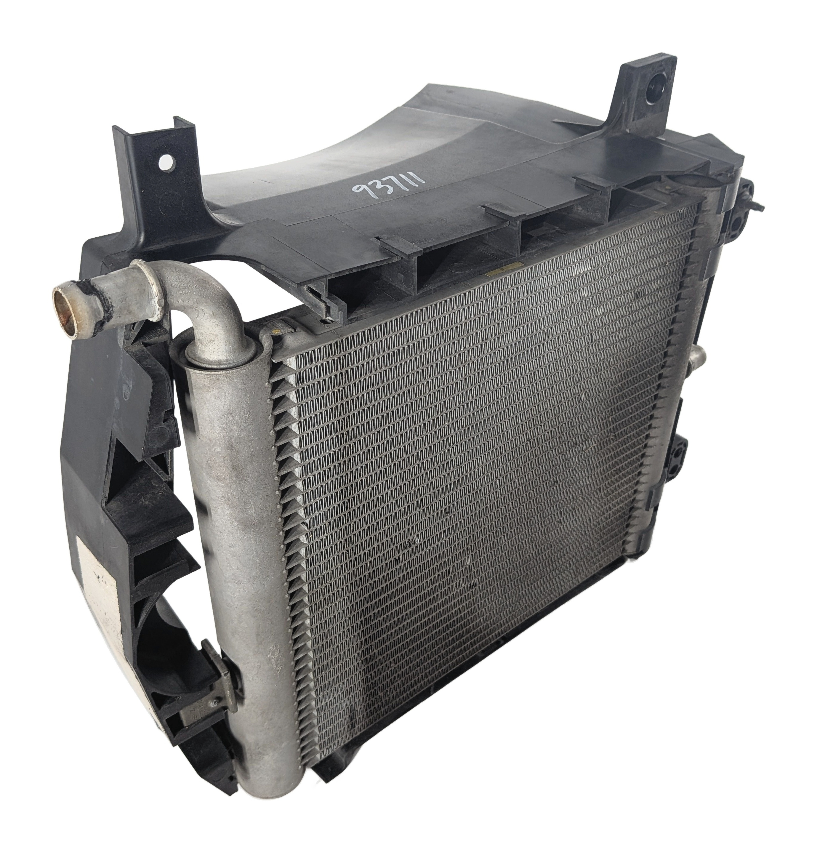 13-20 ROVER SPORT DISCOVERY (L405 L462 L494) LEFT AUXILIARY RADIATOR & BRACKET — exact item pictured