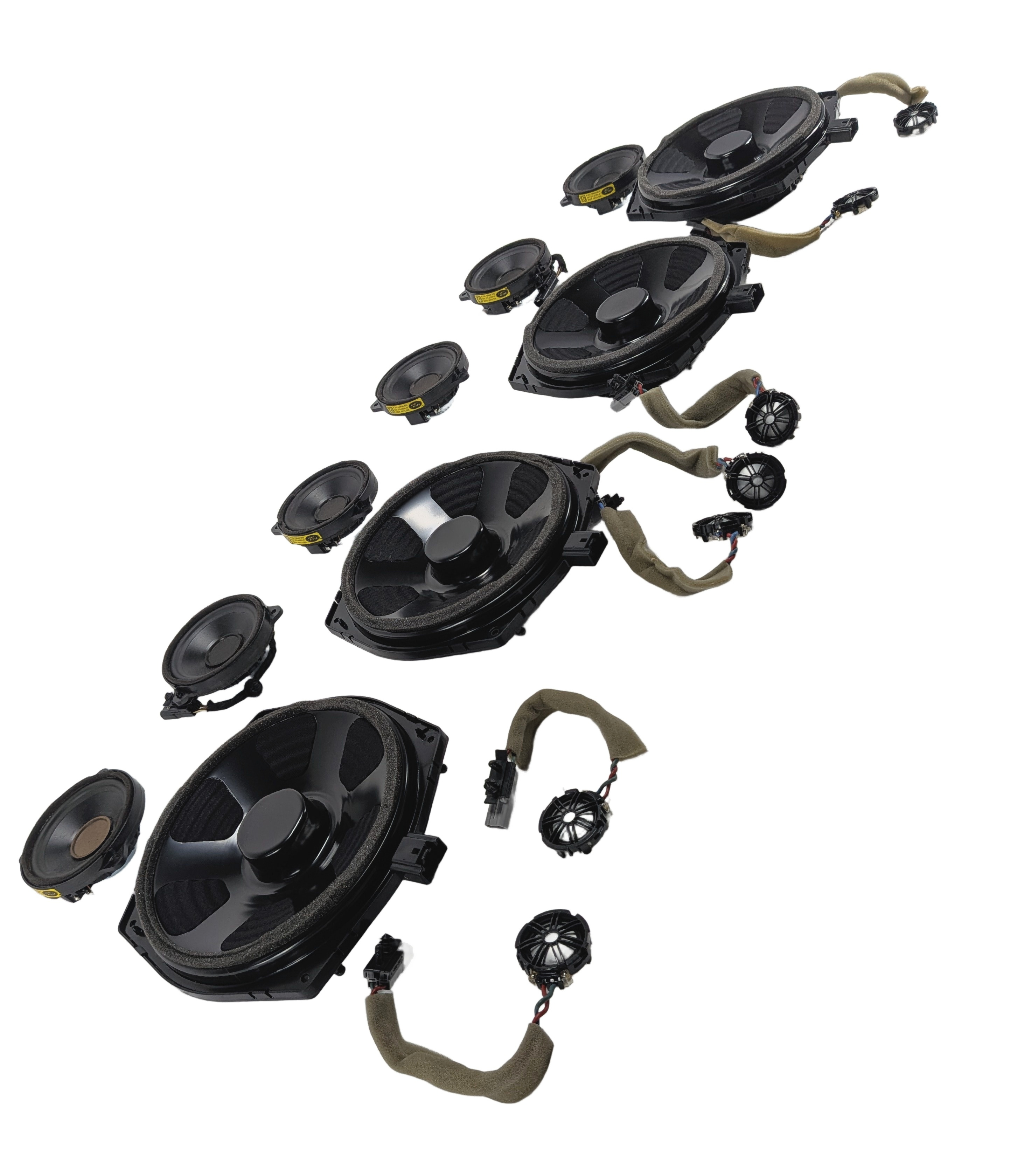 2016 RANGE ROVER SPORT (L494) PREMIUM AUDIO SOUND SYSTEM SPEAKER SET/16 — exact item pictured