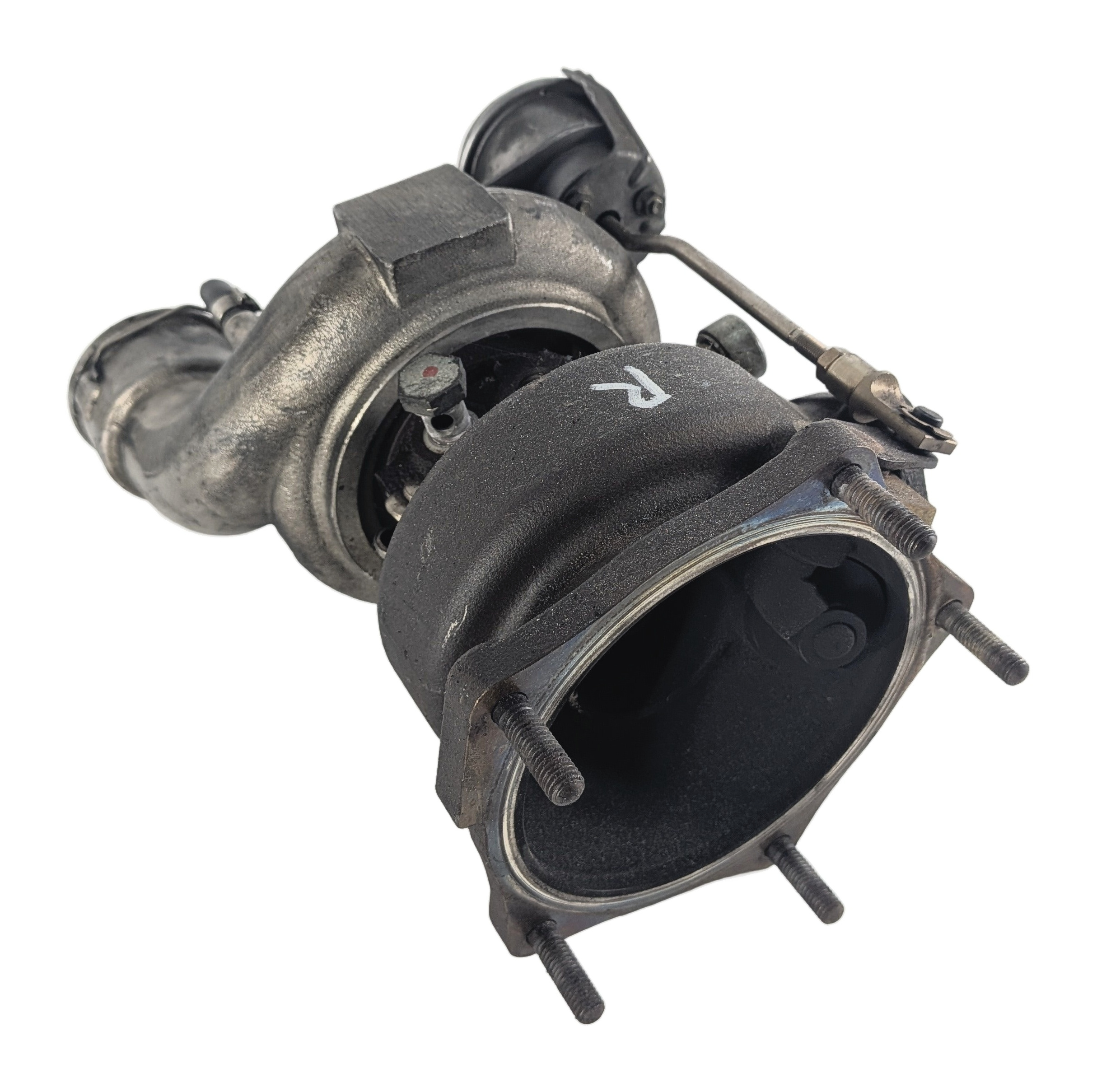 2008-2018 PORSCHE CAYENNE (957 958) 4.8L TURBO ENGINE - RIGHT TURBOCHARGER — exact item pictured