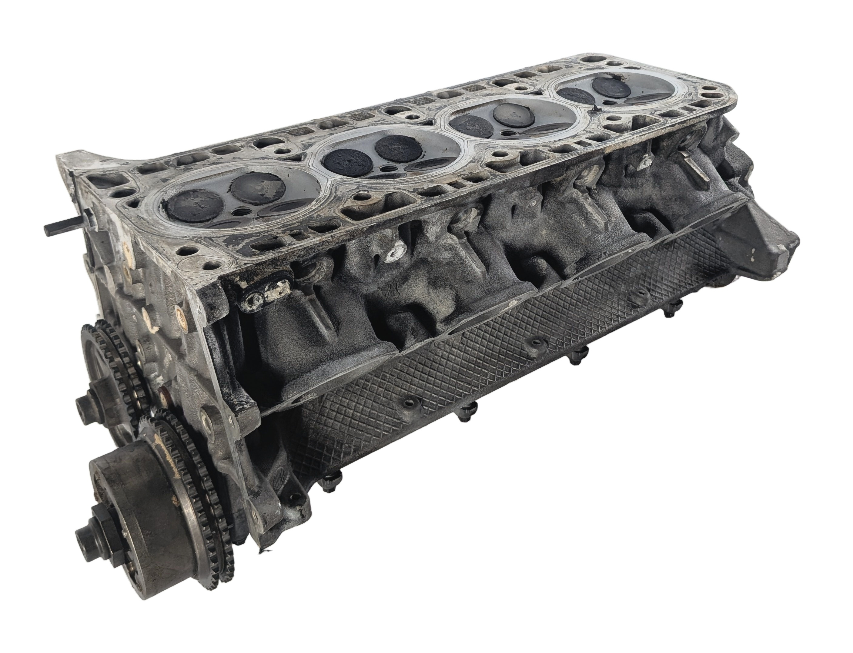 2008-2010 PORSCHE CAYENNE (957) 4.8L TWIN TURBO ENGINE LEFT CYLINDER HEAD — exact item pictured