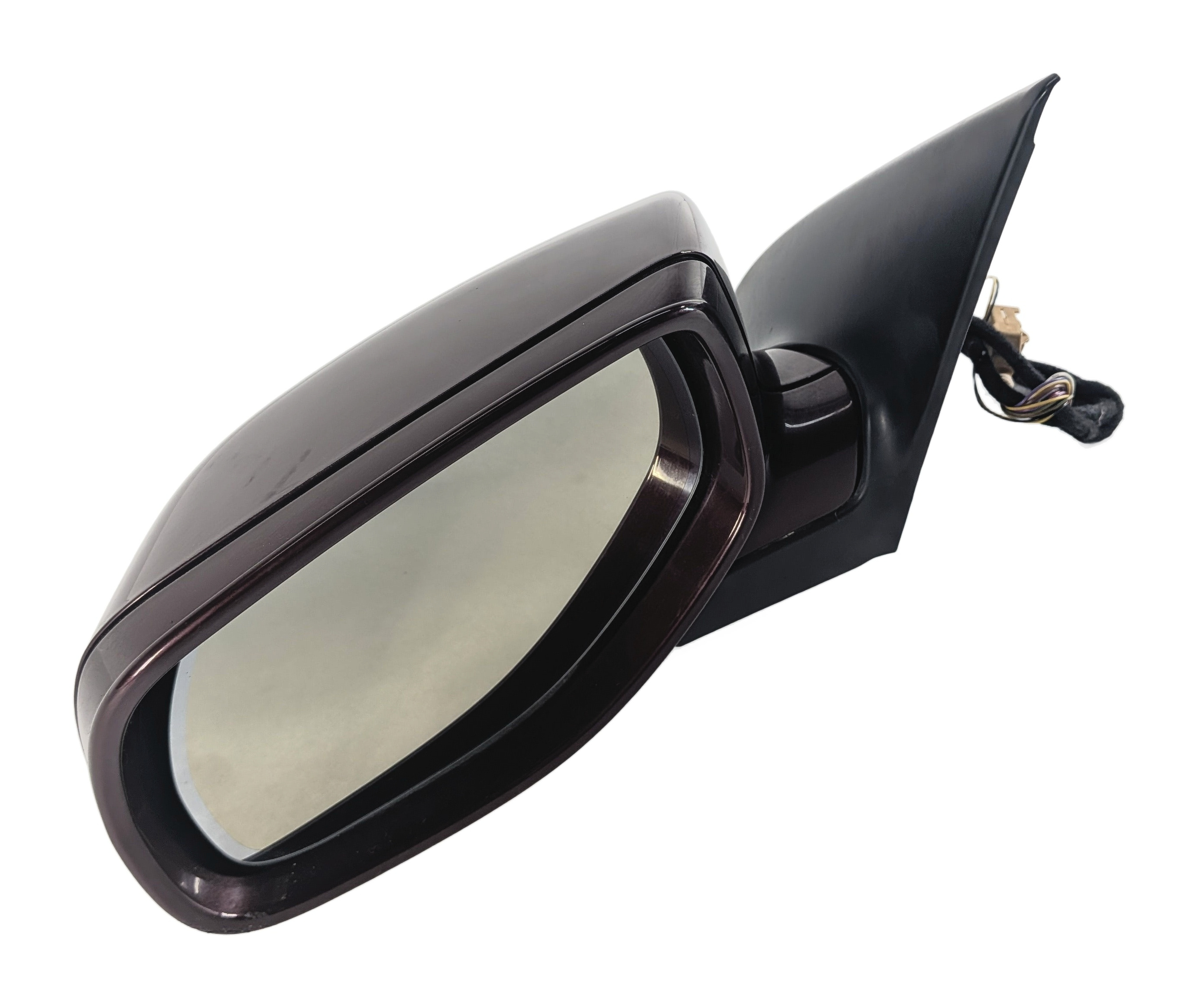 2008-2010 PORSCHE CAYENNE (957) LEFT P-FOLD HEATED AUTODIM MEMORY MIRROR (Red) — exact item pictured