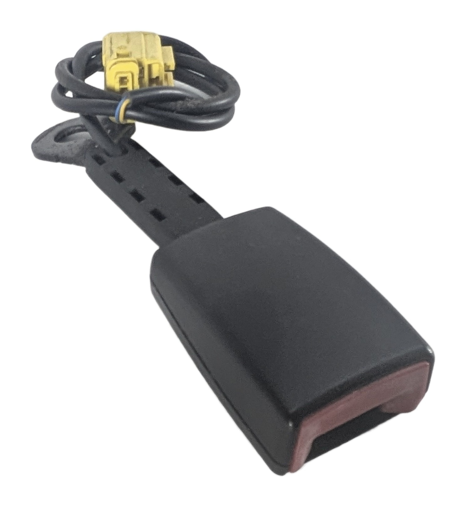 2003-2010 PORSCHE CAYENNE (955 957) FRONT LEFT DRIVER SEATBELT BUCKLE RECEIVER — exact item pictured