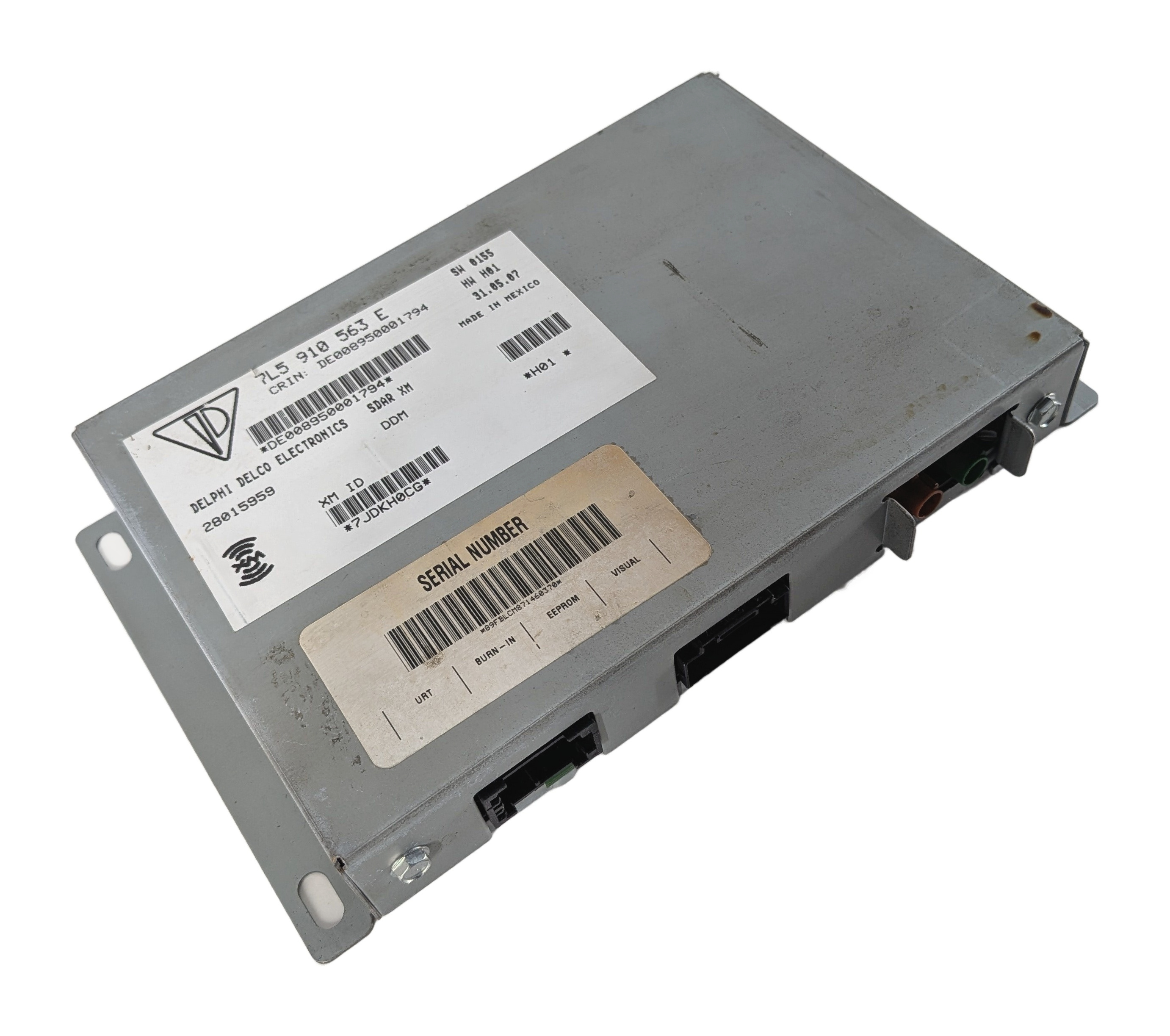 2005-2010 PORSCHE CAYENNE (955 957) XM SATELLITE RADIO RECEIVER CONTROL MODULE — exact item pictured