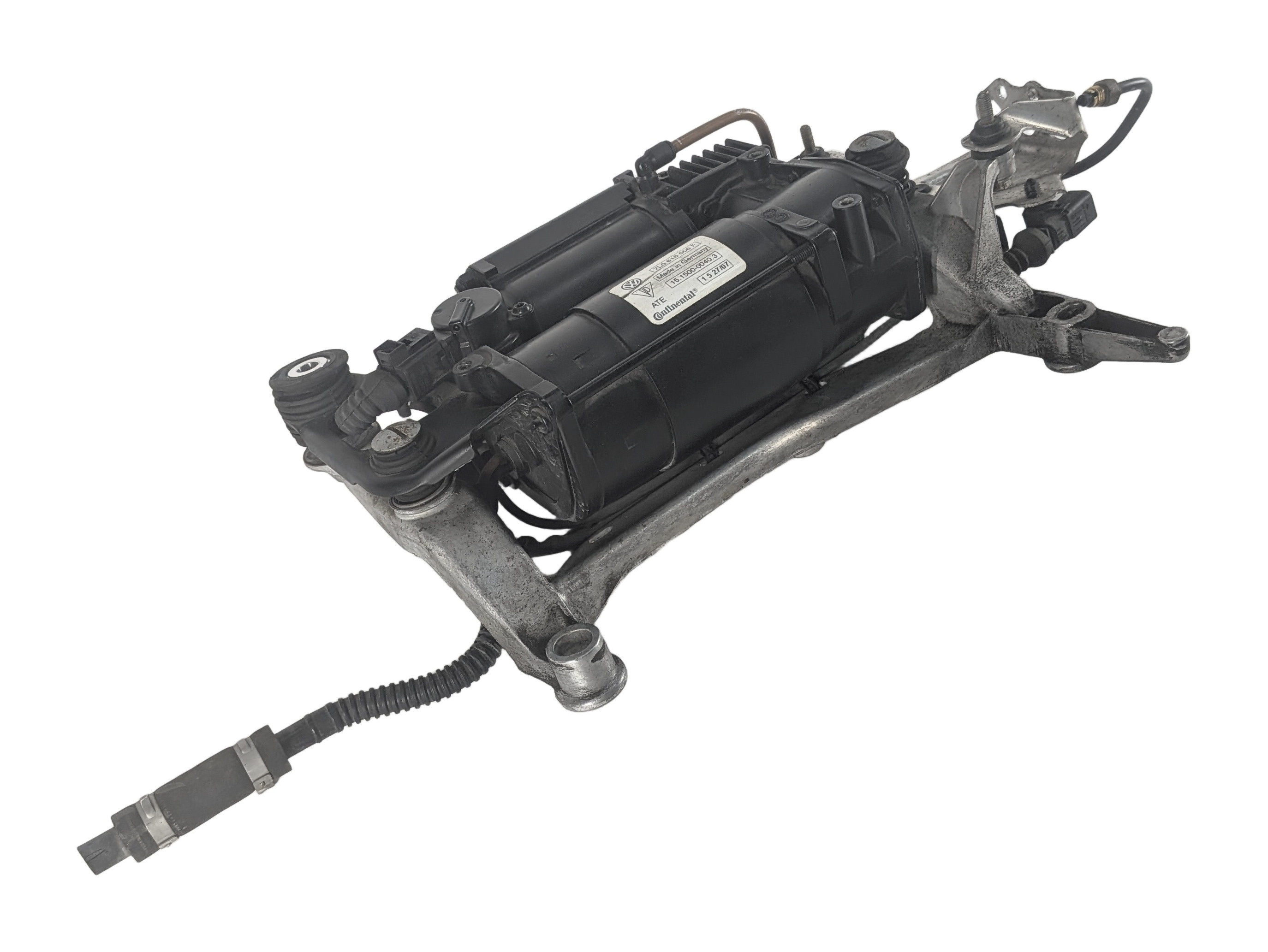 2003-2010 PORSCHE CAYENNE (955 957) AIR SUSPENSION COMPRESSOR PUMP MOTOR — exact item pictured