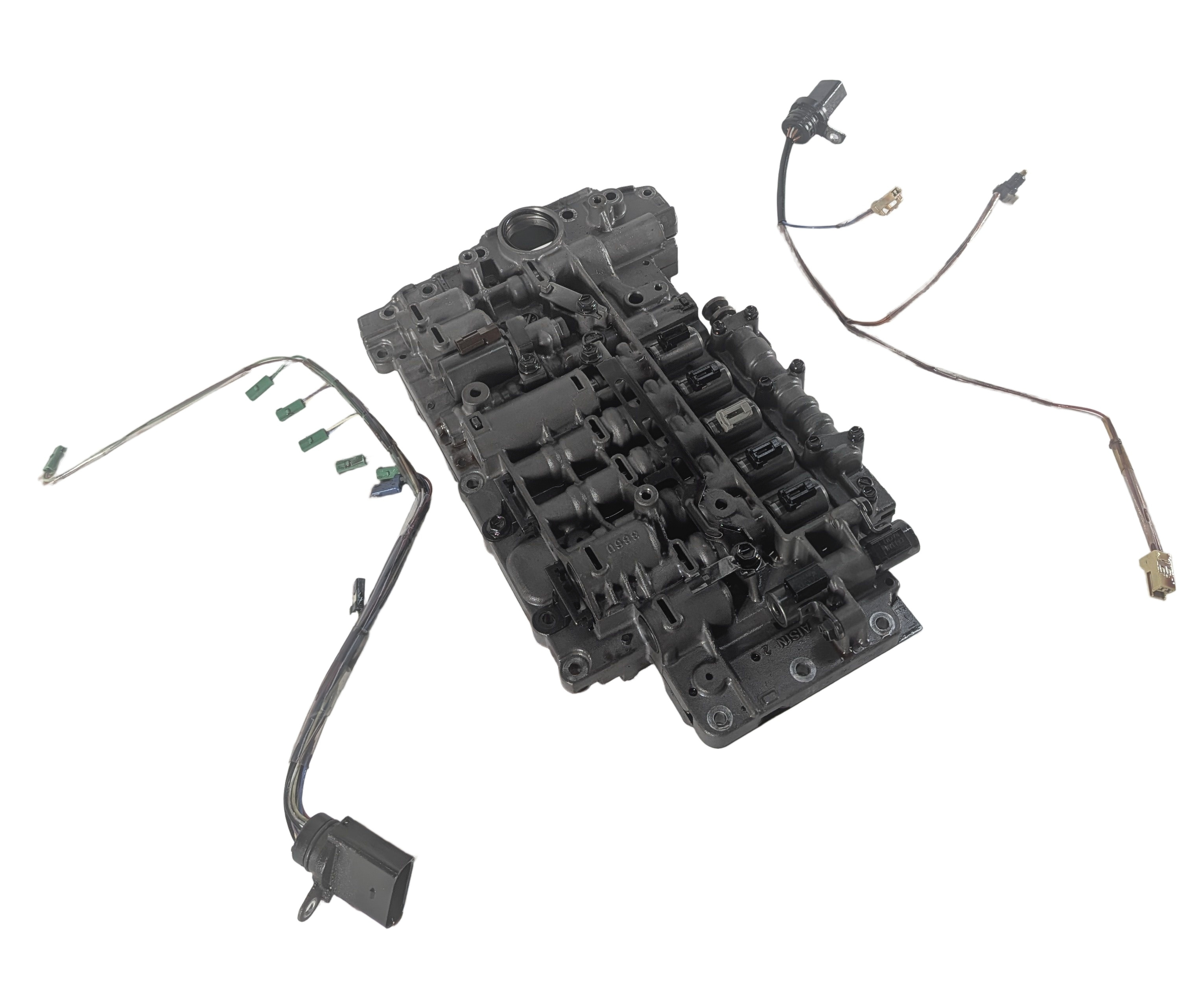 2008-2009 PORSCHE CAYENNE (957) 4.8L TURBO 09D AUTOMATIC TRANSMISSION VALVE BODY — exact item pictured