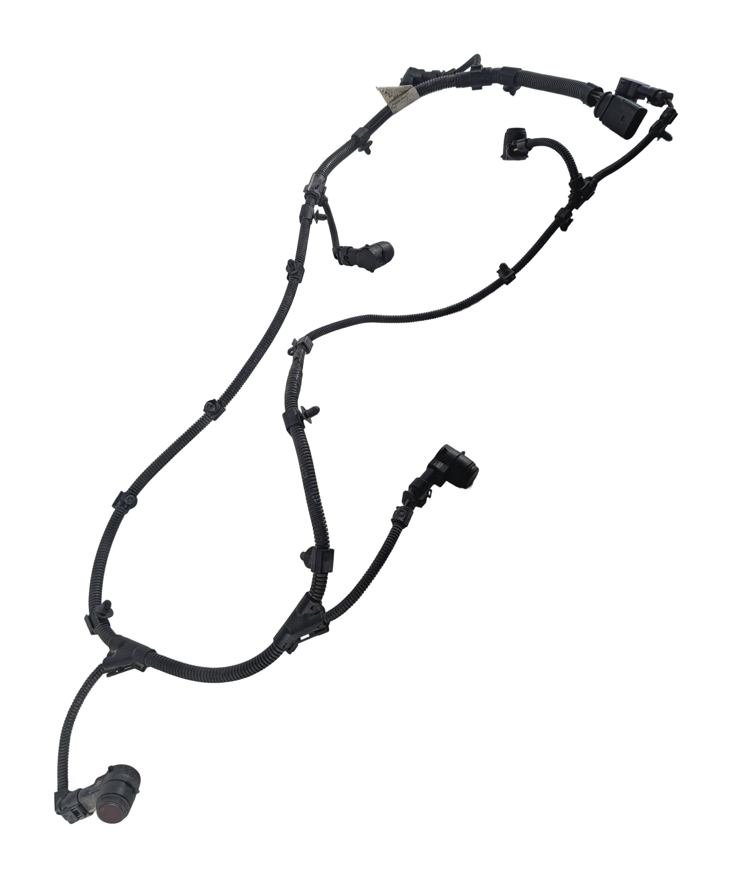 2008 PORSCHE CAYENNE (957) REAR PARK ASSIST PDC SENSORS SET w/ HARNESS (Red) — exact item pictured