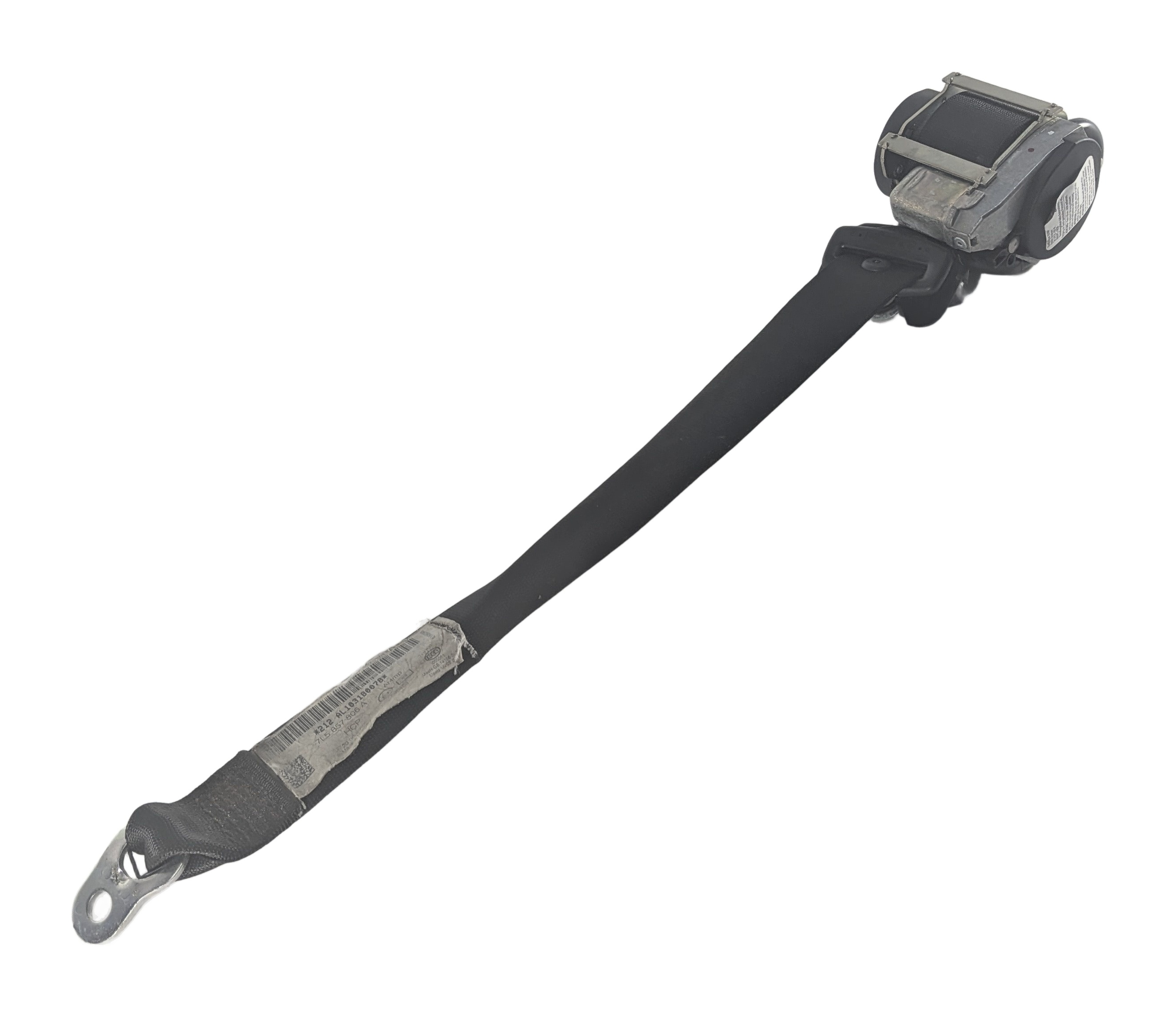 2008 PORSCHE CAYENNE (957) REAR RIGHT SEAT SEATBELT RETRACTOR (Black) — exact item pictured