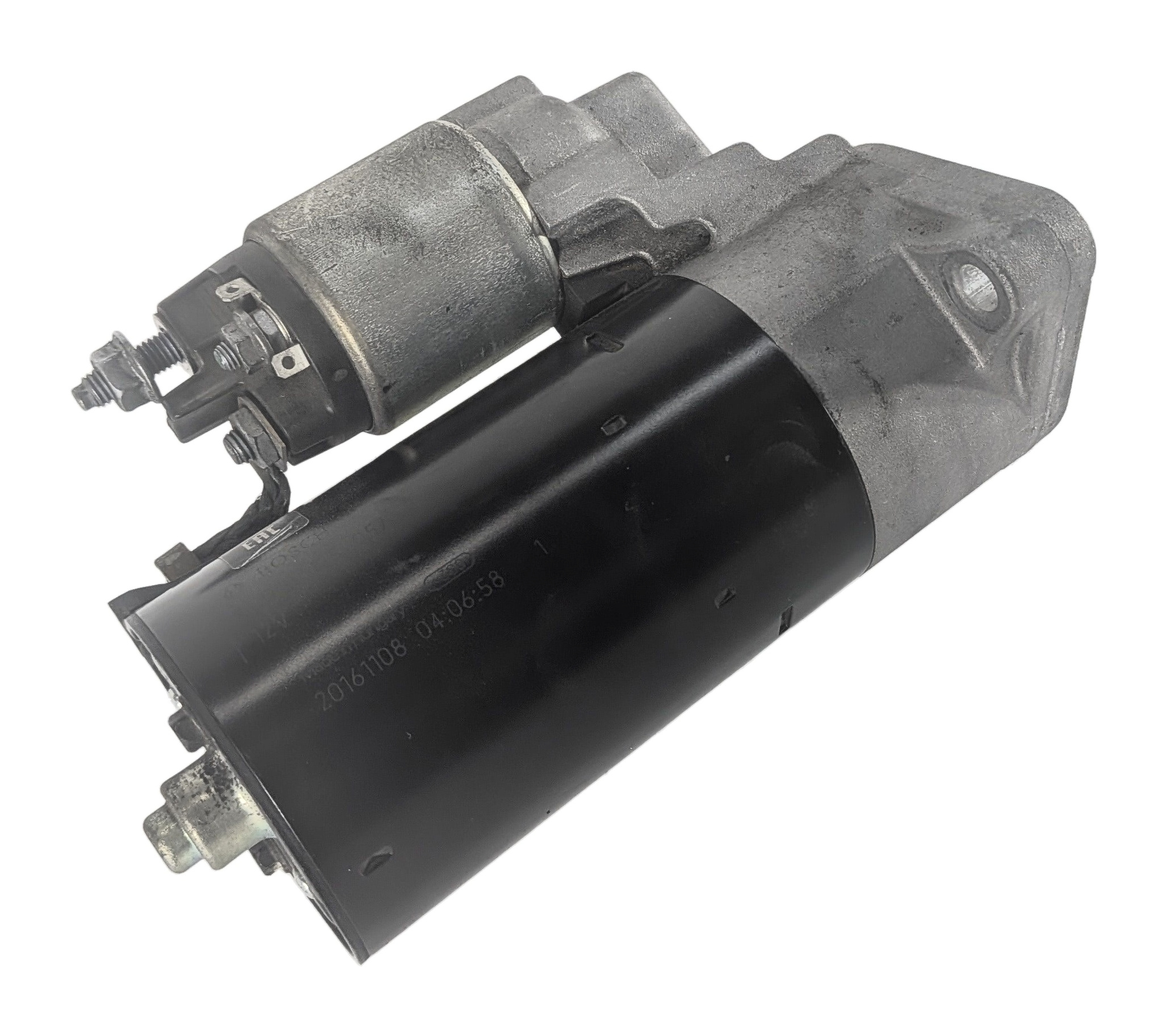 2008 PORSCHE CAYENNE (957) 4.8L TURBO (M48.51) ENGINE STARTER MOTOR BOSCH — exact item pictured