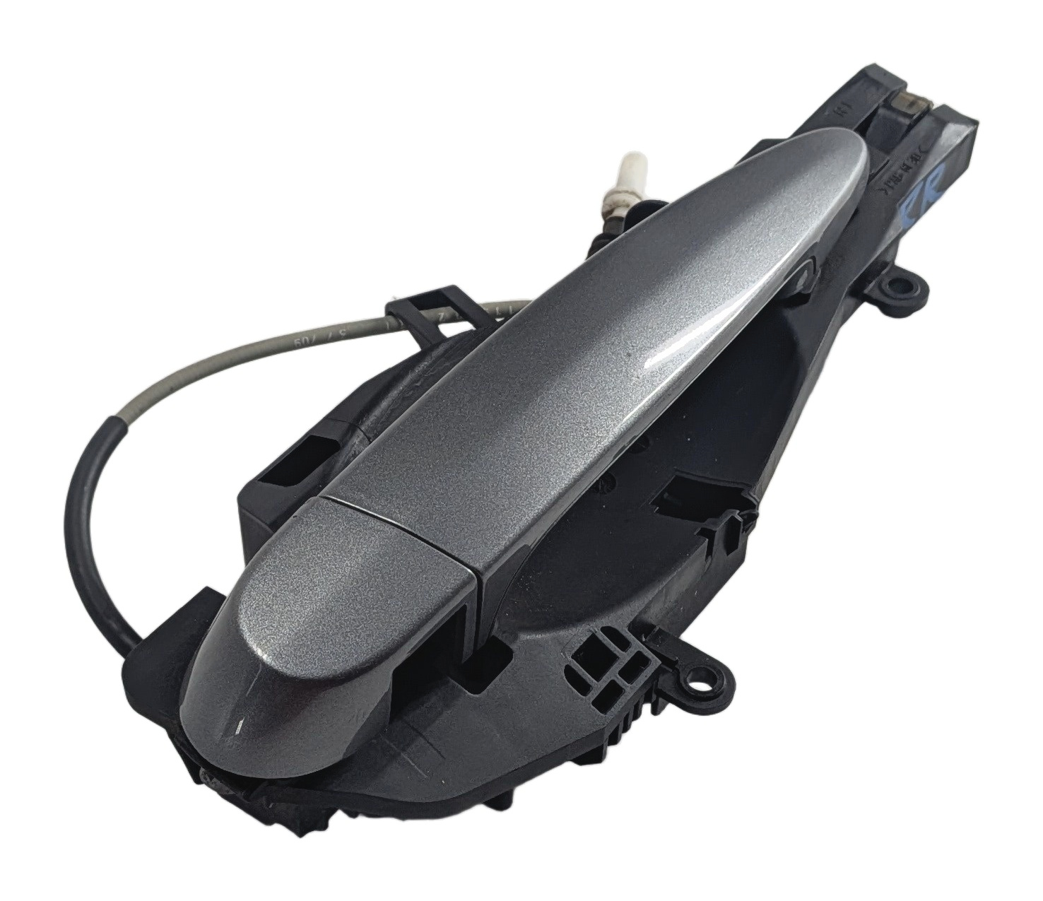 08-14 BMW X5 X5M X6 X6M (E70 E71) REAR RIGHT COMFORT ACCESS DOOR HANDLE (Gray) — exact item pictured