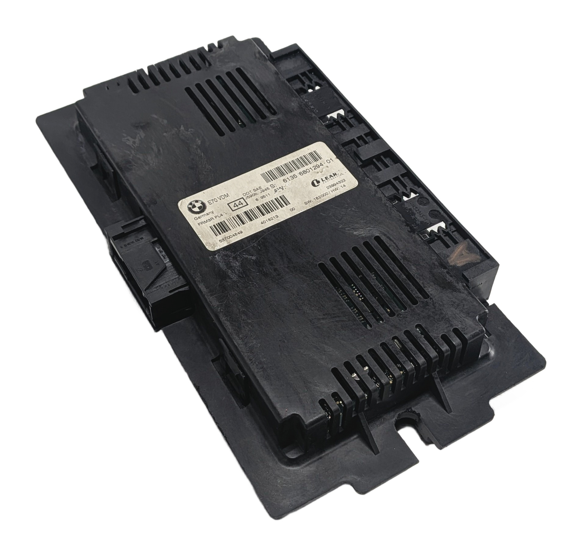 07-14 BMW X5 X5M X6 X6M (E70 E71) FRM3 FRM III AHL BCM BODY LIGHT CONTROL MODULE — exact item pictured
