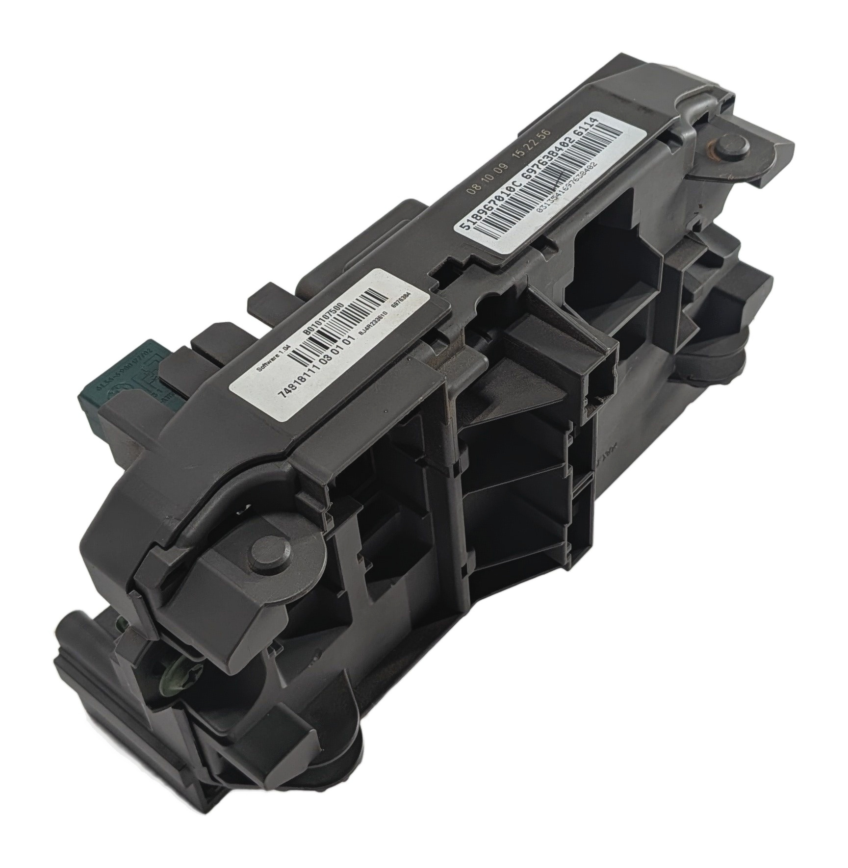 07-14 BMW X5 X6 E70 E71 REAR TRUNK POWER DISTRIBUTION FUSE BOX MODULE 6931687 — exact item pictured