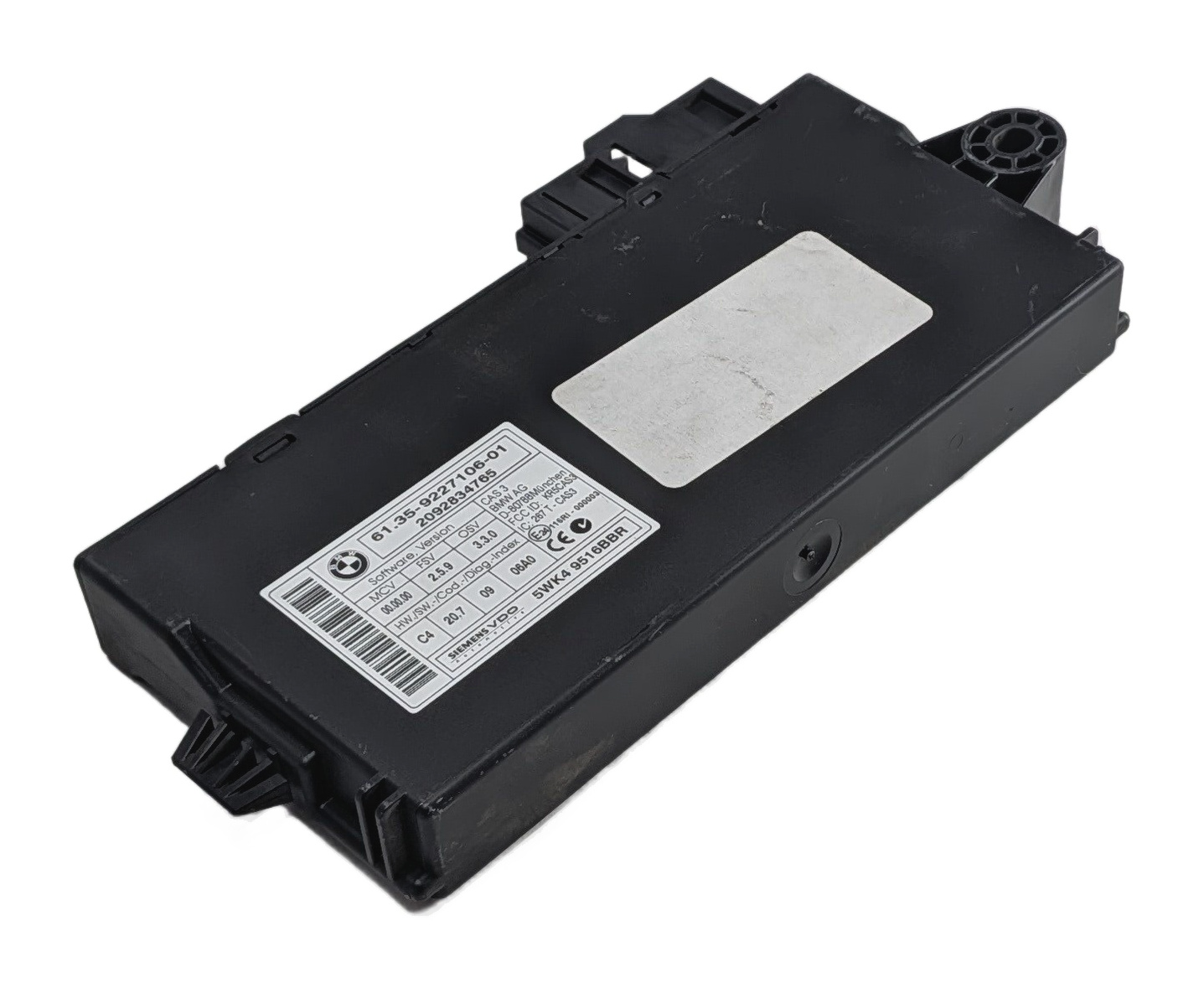 2007-2016 BMW 328i 335i 535i X5 X6 Z4 M6 (E90 E70 E71 E89) CAS 3 CONTROL MODULE — exact item pictured