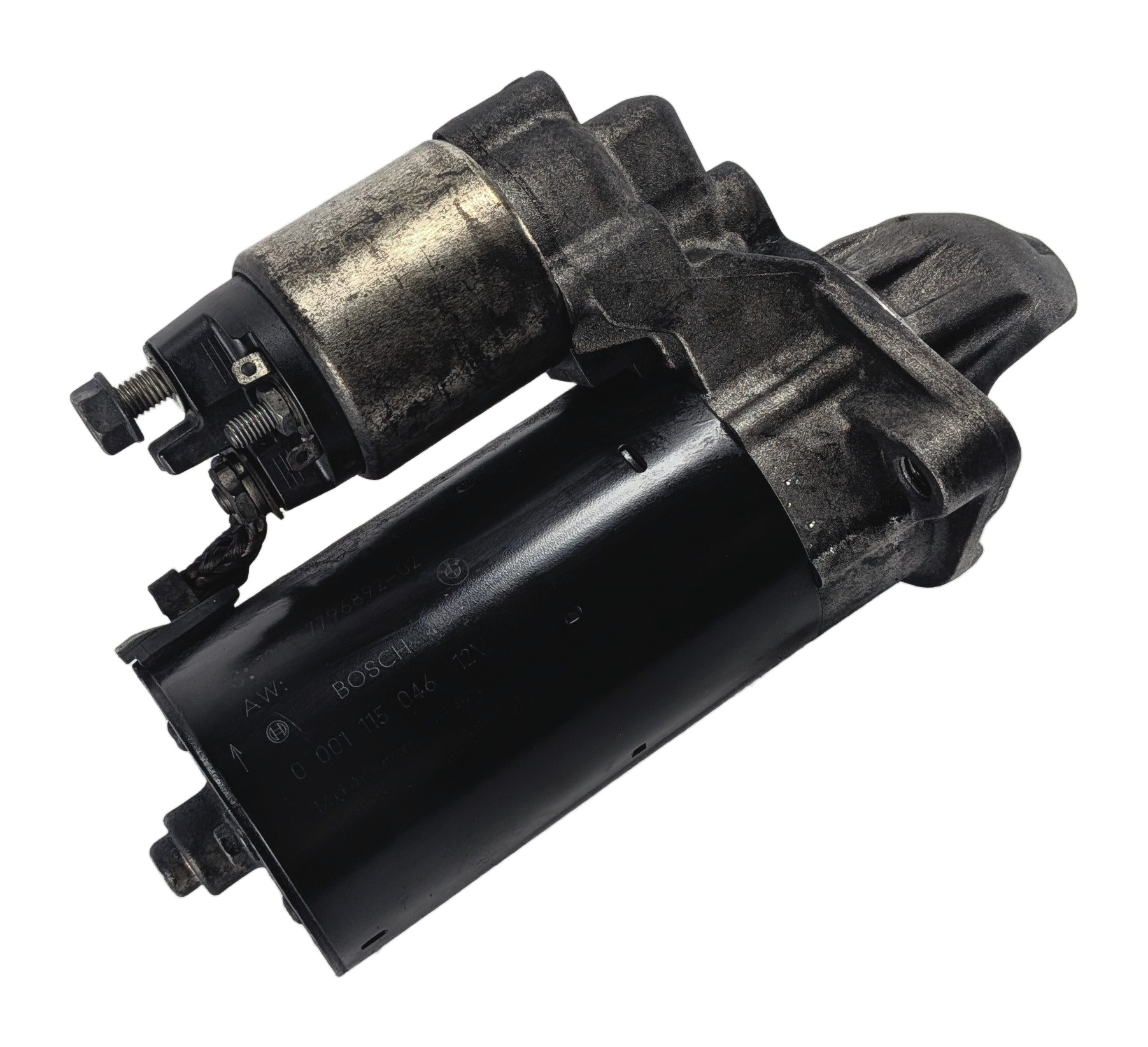 2009-2013 BMW X5 335D (E70 E90) 3.0L M57Y TURBO DIESEL ENGINE STARTER MOTOR — exact item pictured