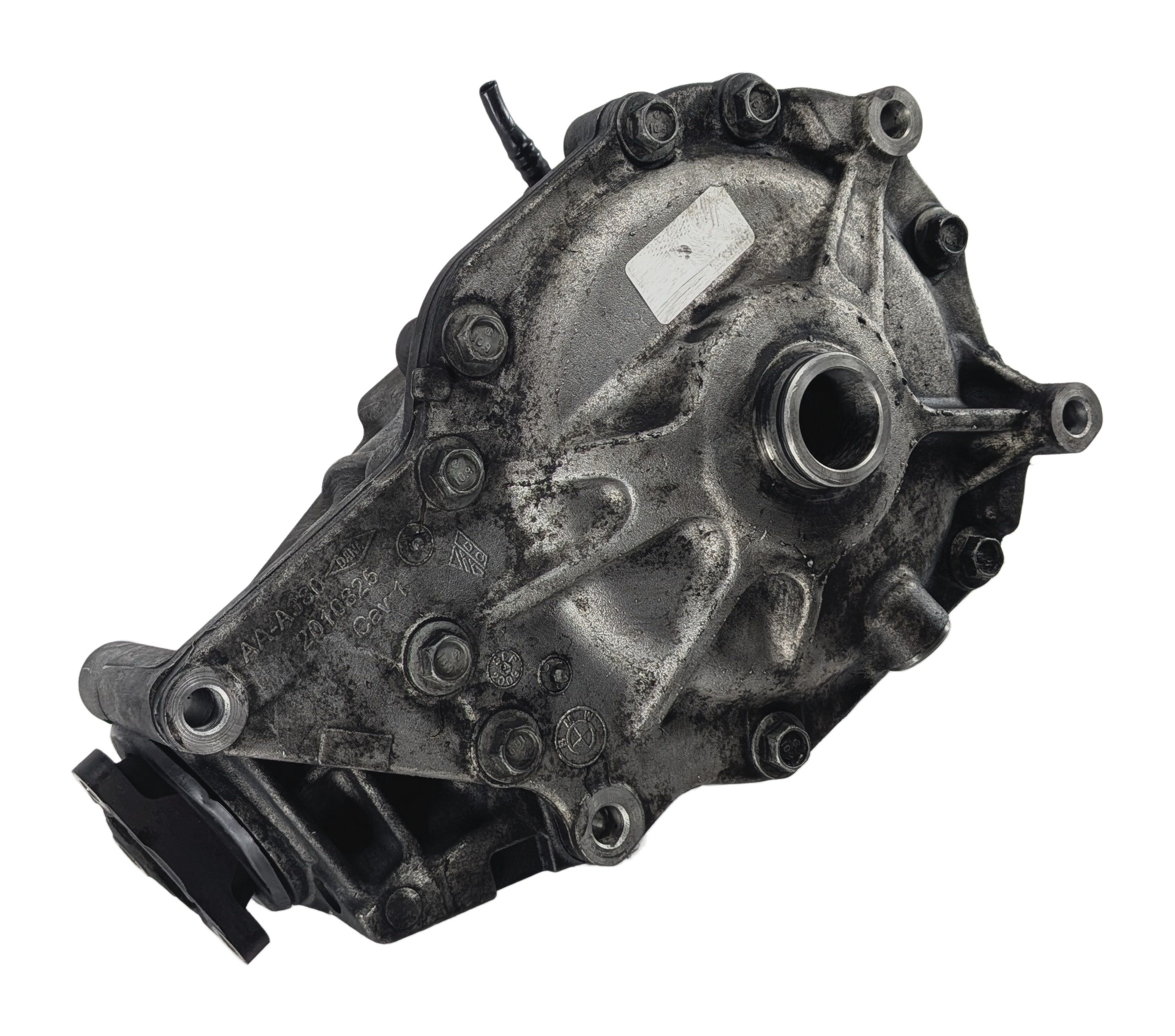 2009-2010 BMW X5 3.0L DIESEL X6 3.0T (E70 E71) FRONT DIFFERENTIAL 3.64 RATIO — exact item pictured