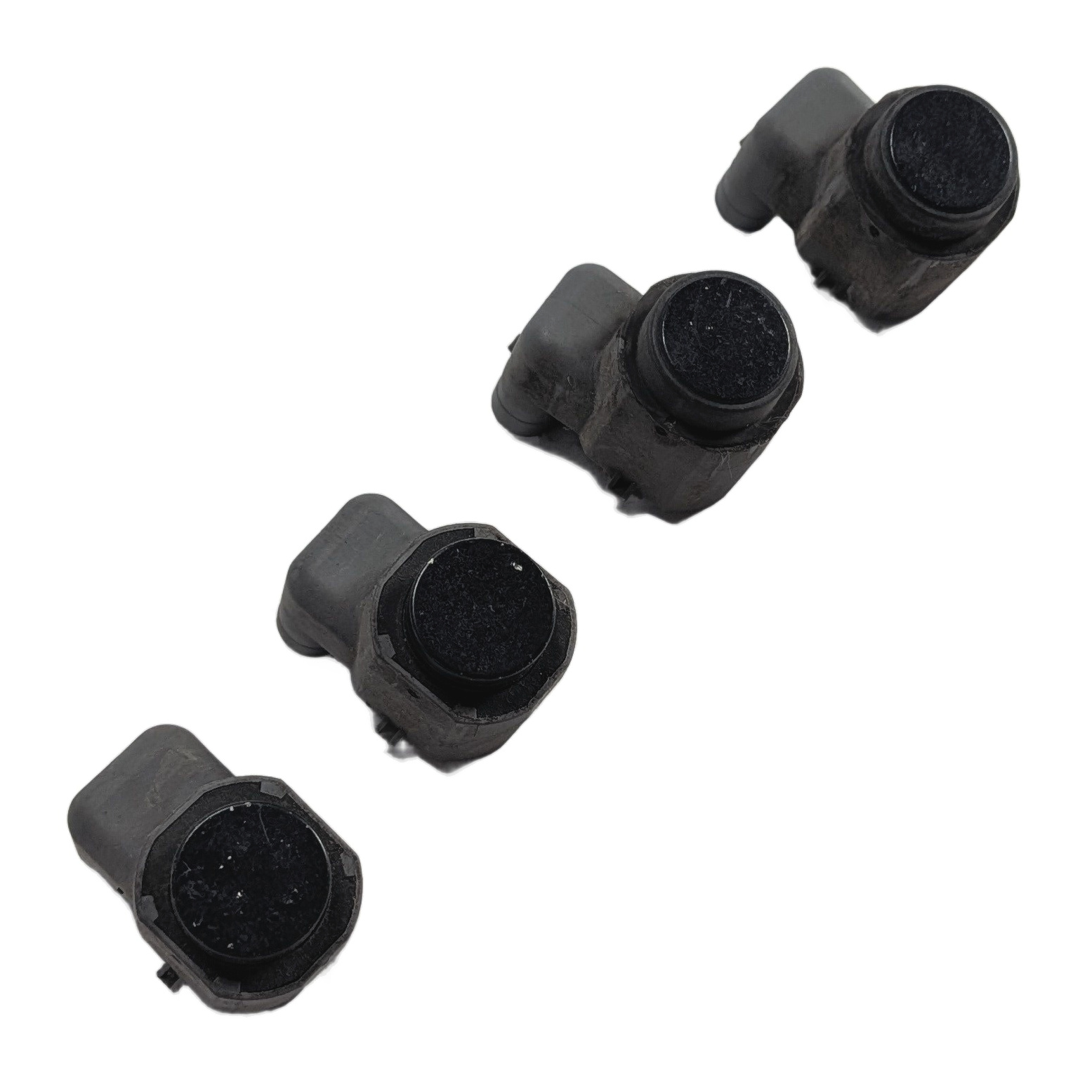 2010 BMW X5 (E70) BUMPER PARK ASSIST PDC DISTANCE CONTROL SENSOR SET/4 (Gray) — exact item pictured