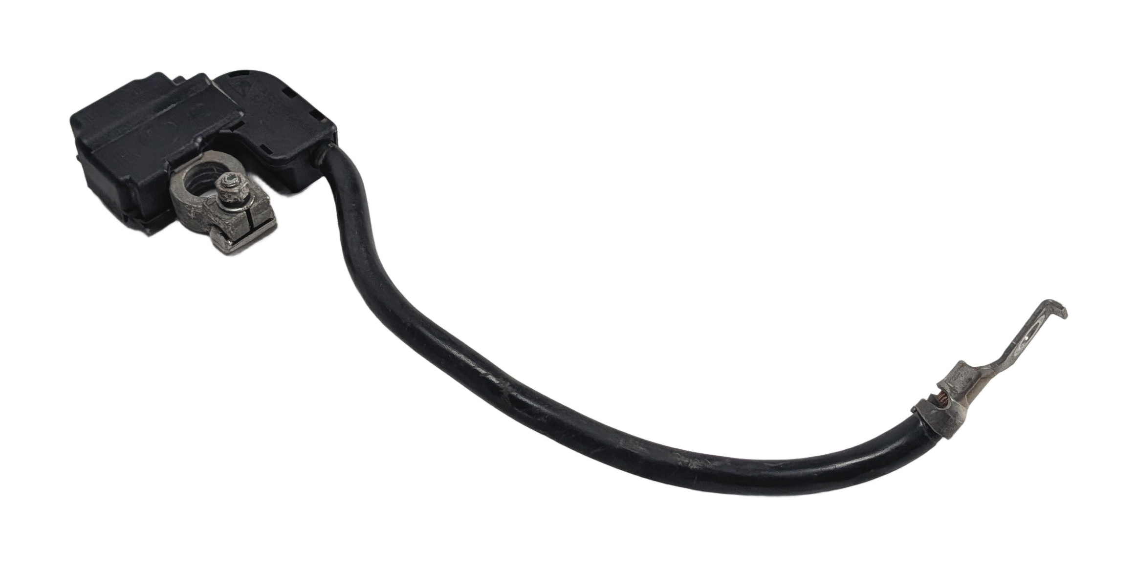 2010 BMW X5 (E70) 3.0L NEGATIVE GROUND BATTERY CABLE w/ IBS SENSOR TERMINAL — exact item pictured