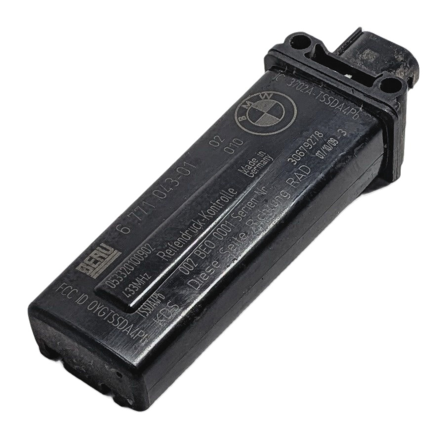2010 BMW X5 (E70) RDC TIRE PRESSURE MONITOR TPMS WHEEL ARCH ANTENNA RECEIVER — exact item pictured