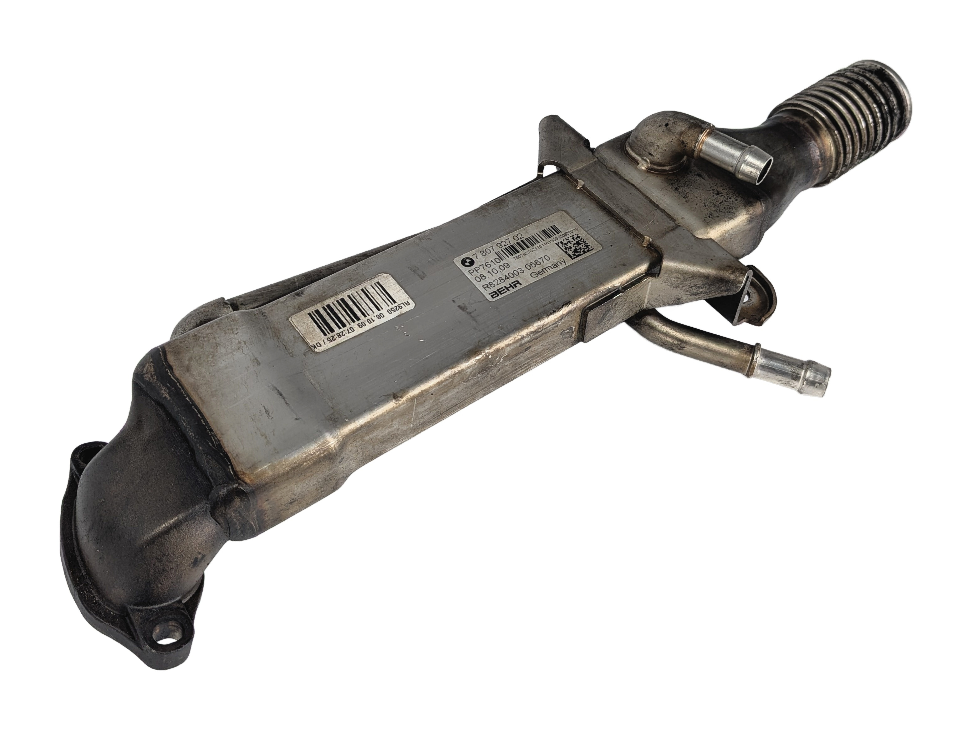 2010 BMW X5 (E70) 3.0L M57Y DIESEL PARTICULATE FILTER EXHAUST COOLER INTERCOOLER — exact item pictured