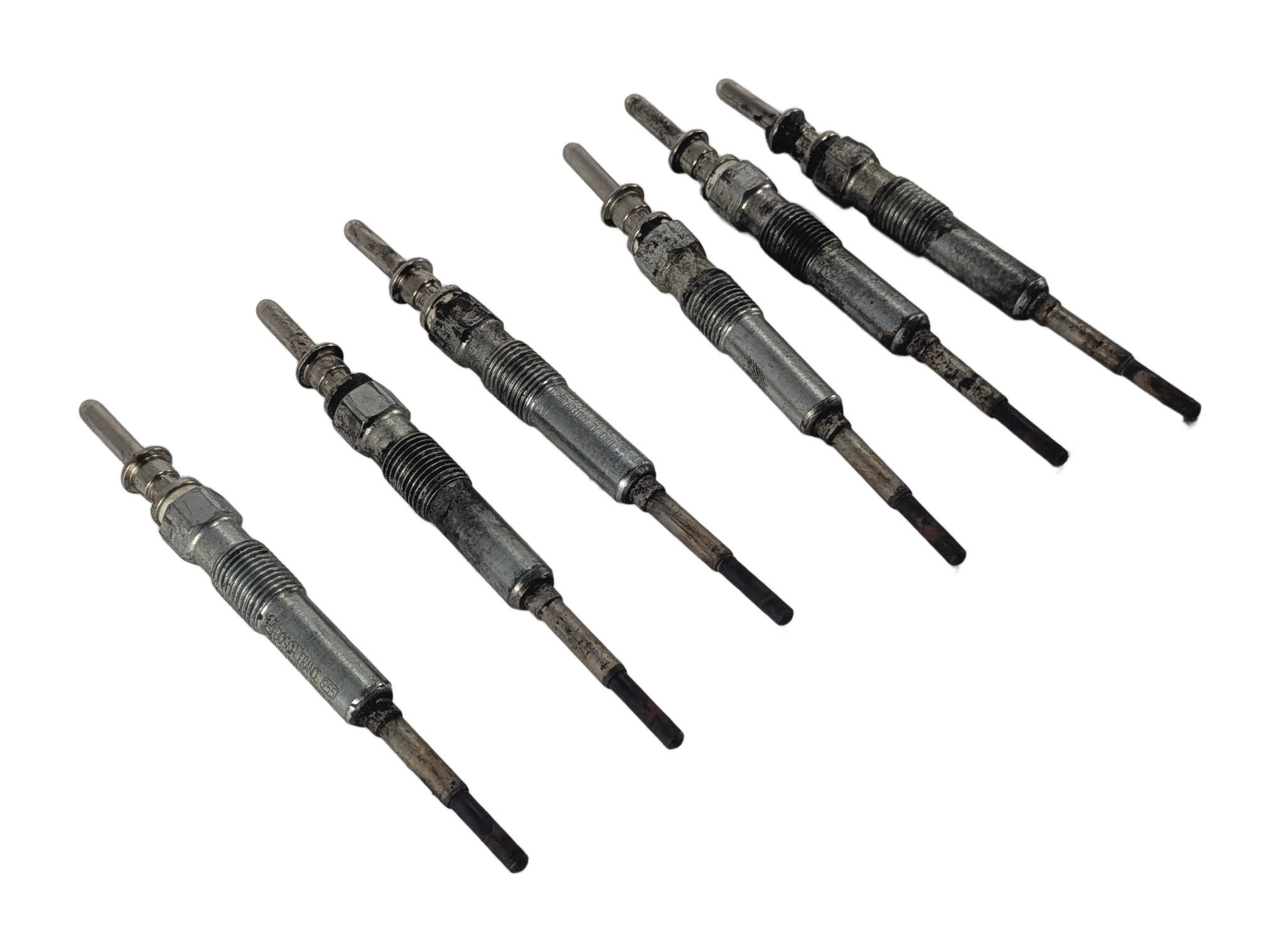 2010 BMW X5 (E70) 3.0L DIESEL (M57Y) ENGINE MOTOR GLOW PLUG HEATER SET/6 — exact item pictured