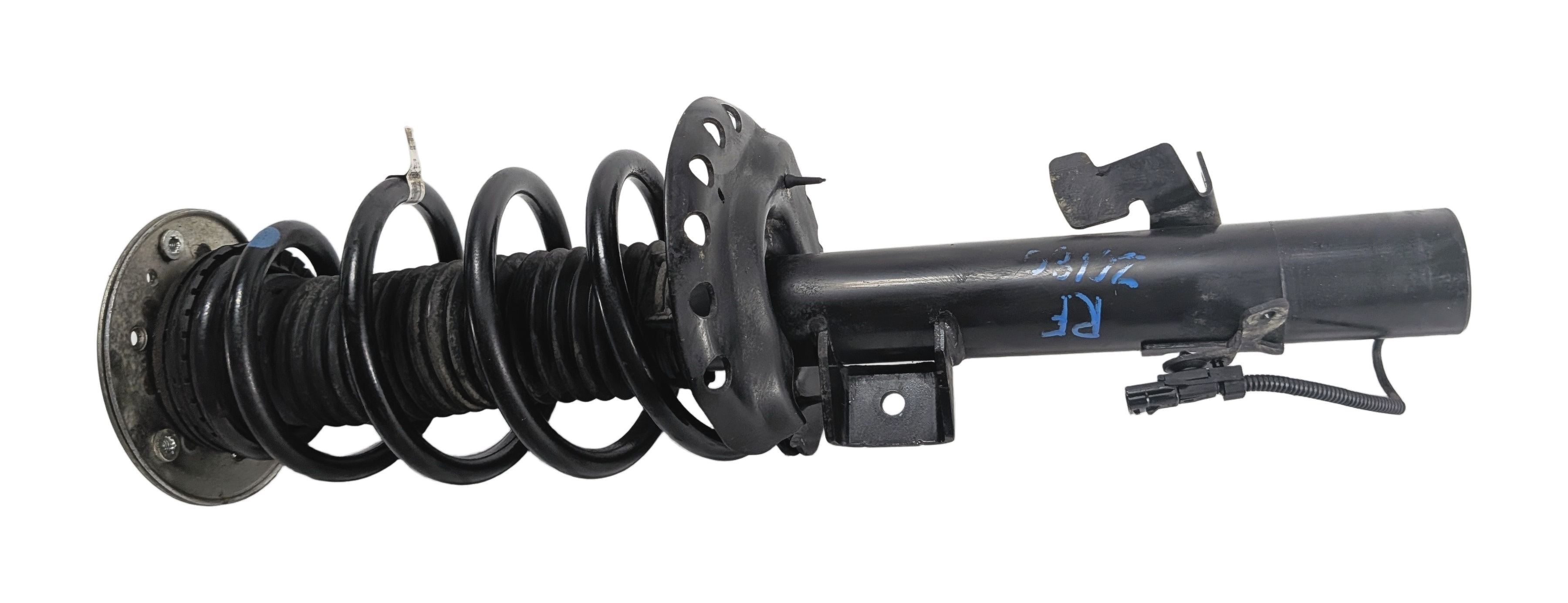 2012-2017 RANGE ROVER EVOQUE (L538) FRONT RIGHT PASSENGER ADAPTIVE SHOCK STRUT — exact item pictured