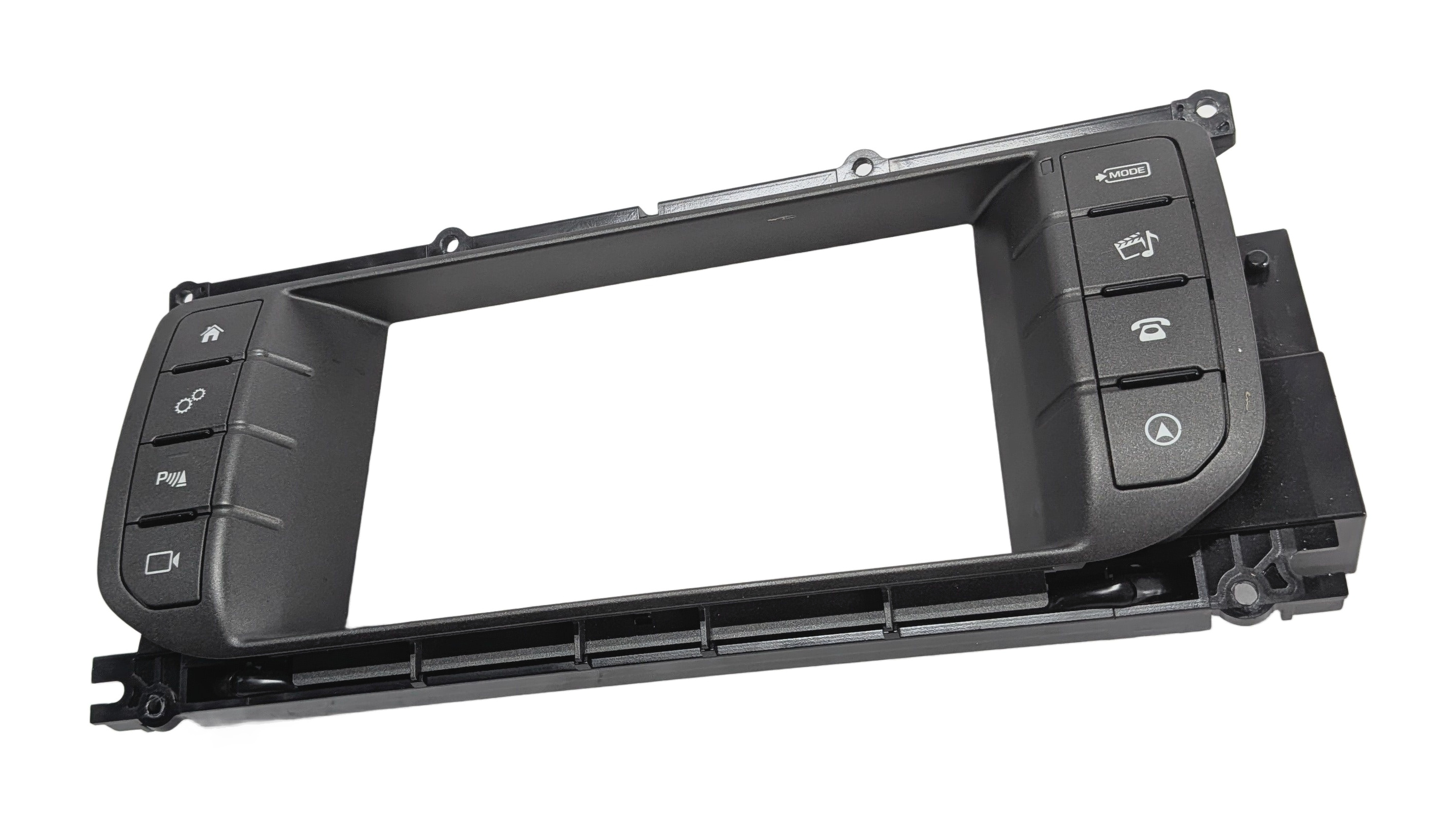 2016-2019 RANGE ROVER EVOQUE (L538) GPS NAVIGATION SCREEN TRIM BEZEL w/SWITCHES — exact item pictured