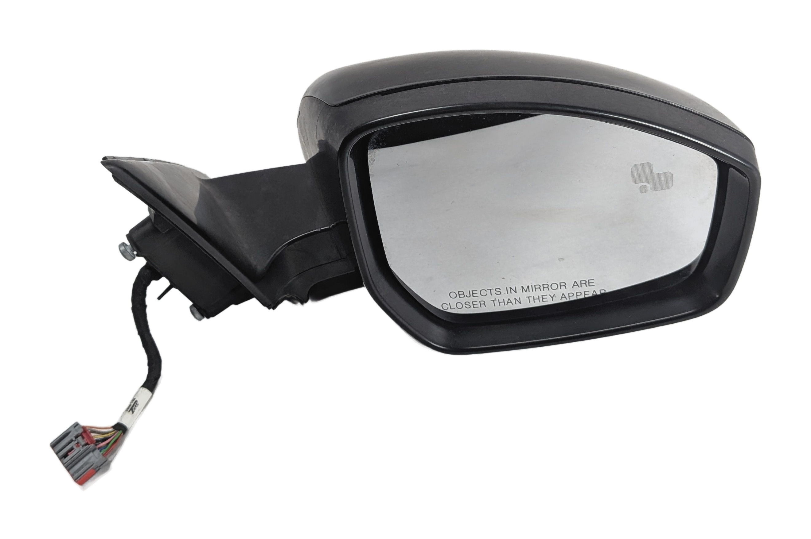 14-17 RANGE ROVER EVOQUE L538 RIGHT MIRROR w/PFOLD HEAT BLIND SPOT (White) — exact item pictured