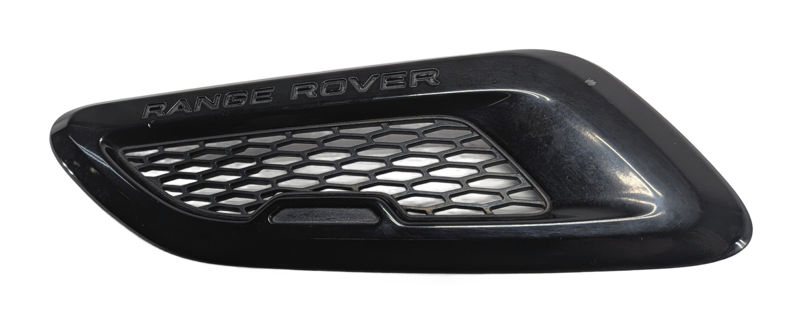 2016 RANGE ROVER EVOQUE (L538) FRONT LEFT FENDER GILL SIDE VENT GRILLE (White) — exact item pictured
