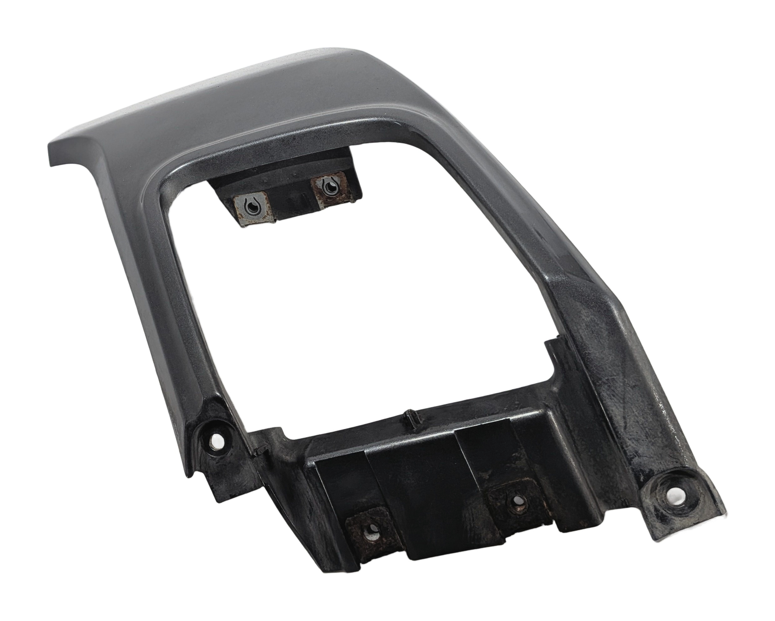 2016 RANGE ROVER EVOQUE (L538) REAR RIGHT LOWER BUMPER EXHAUST TRIM (DARK GRAY) — exact item pictured